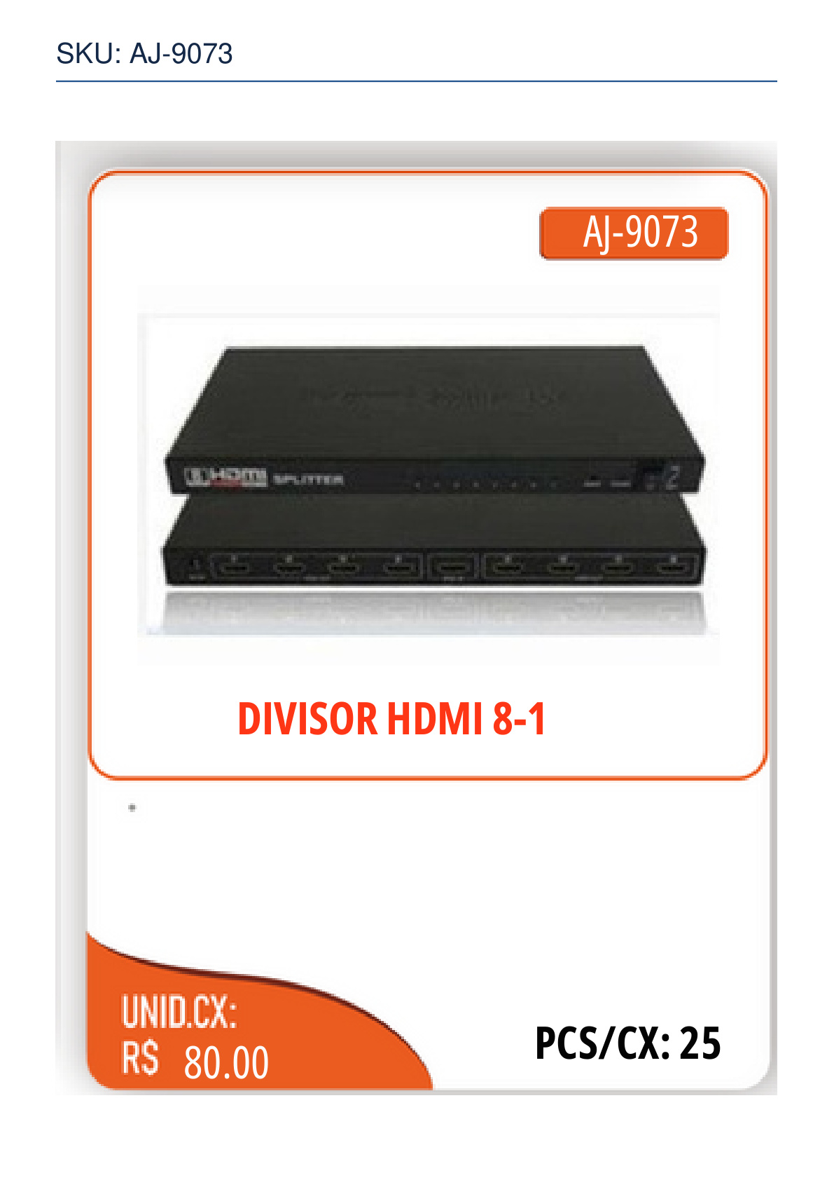 DIVISOR HDMI 8-1
