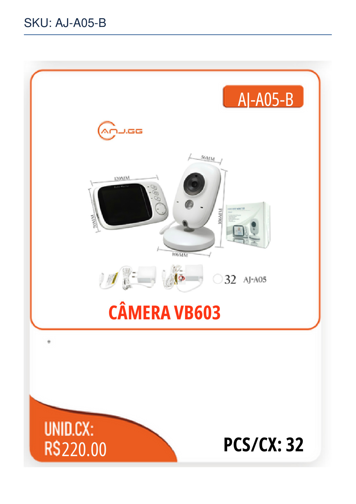 CÂMERA VB603