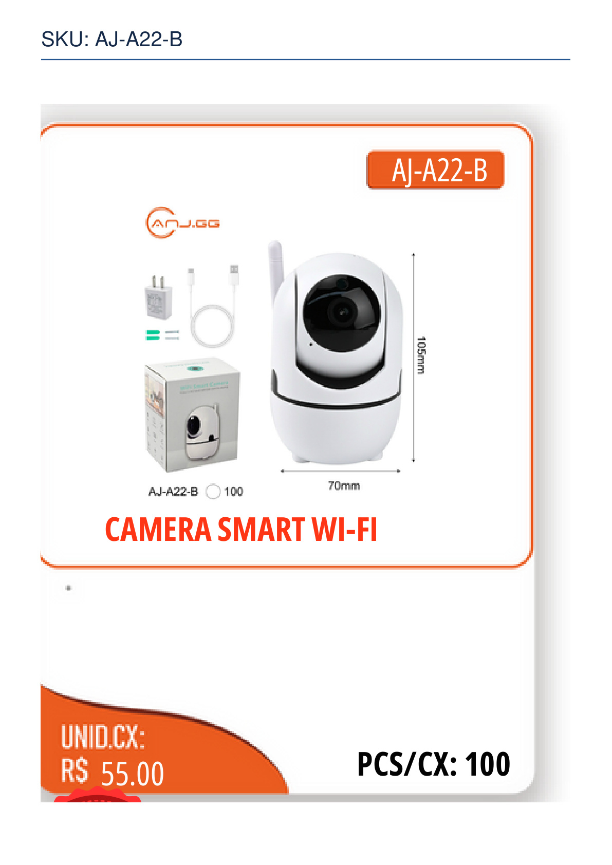 CAMERA SMART WI-FI