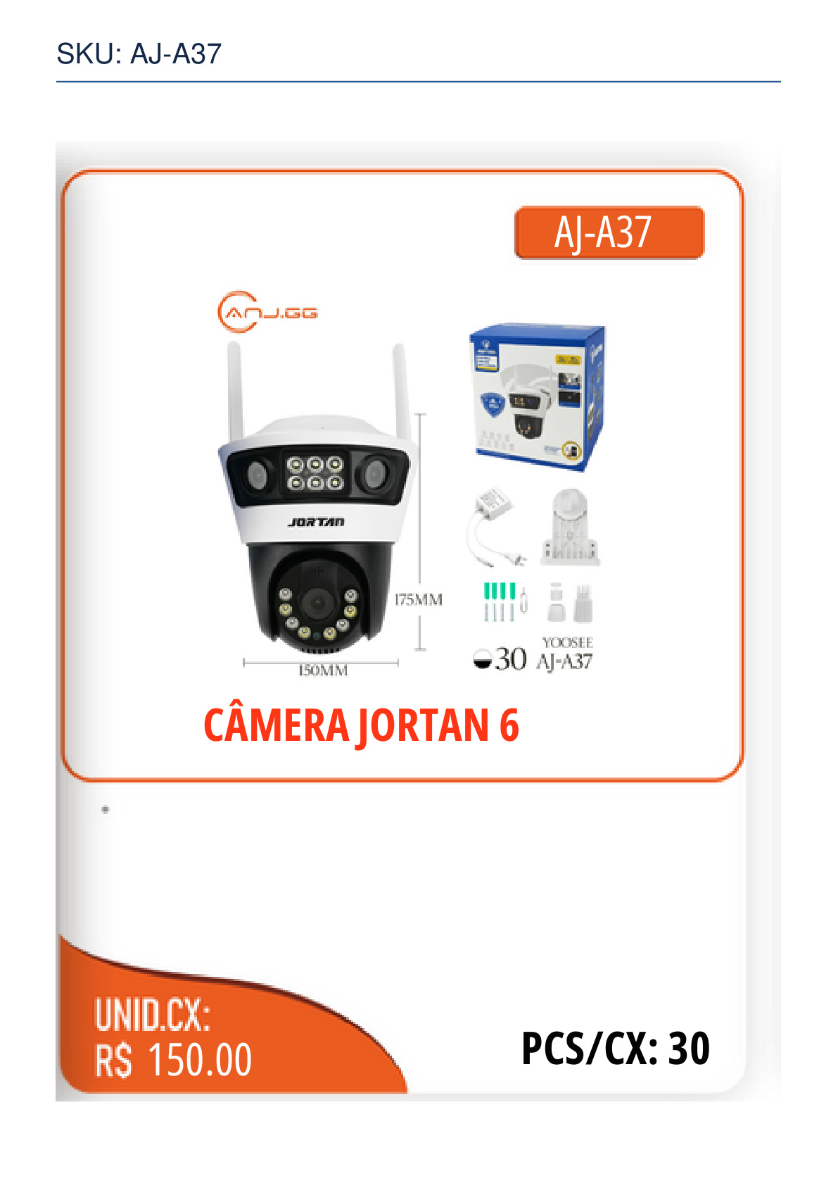 CÂMERA JORTAN 6