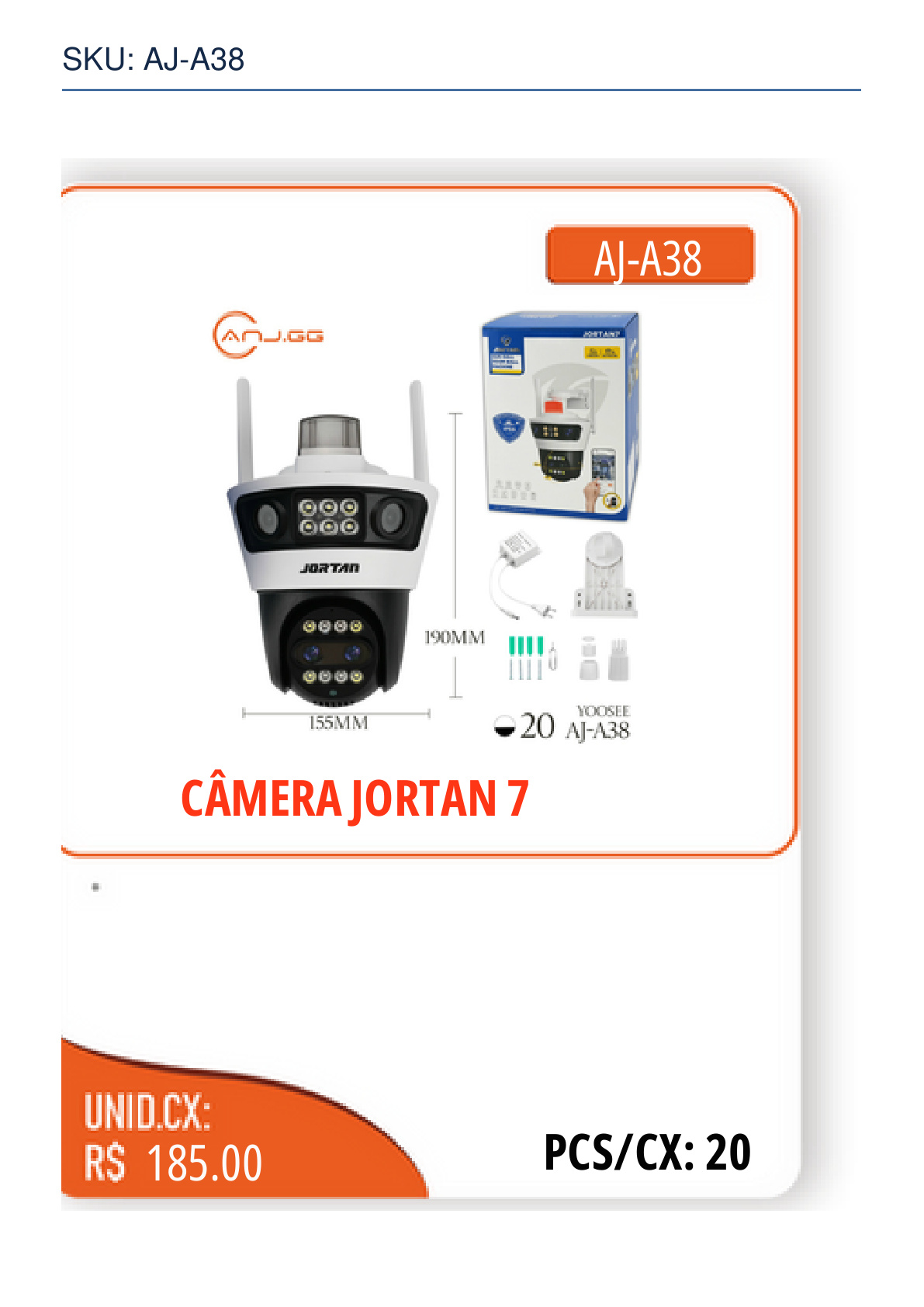 CÂMERA JORTAN 7