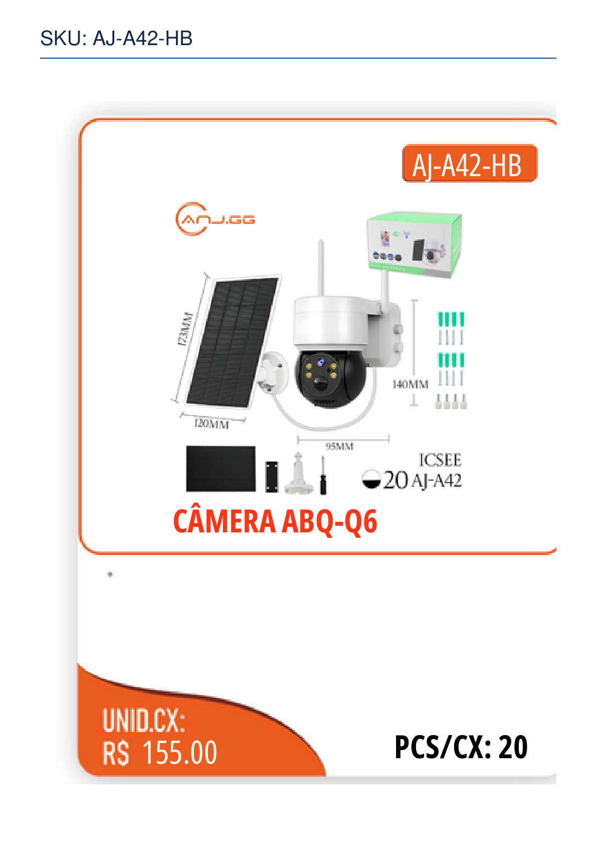 CÂMERA ABQ-Q6