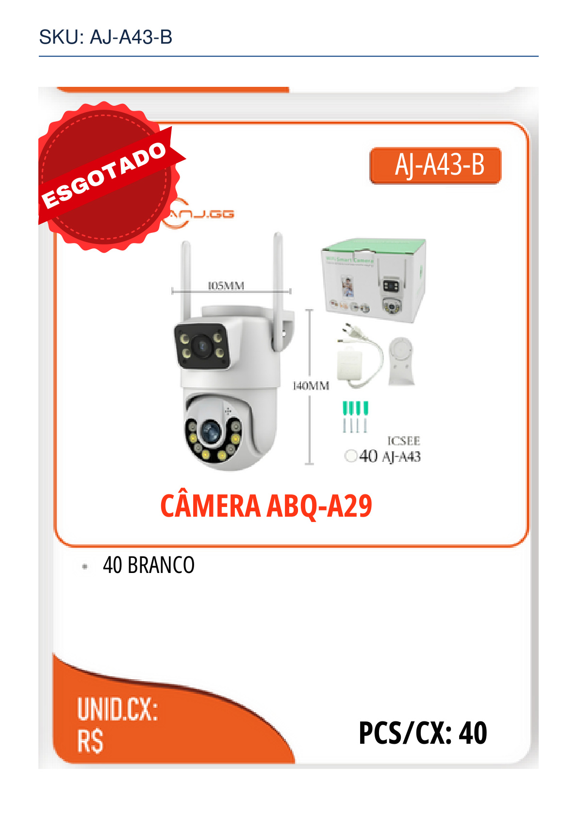 CÂMERA ABQ-A29