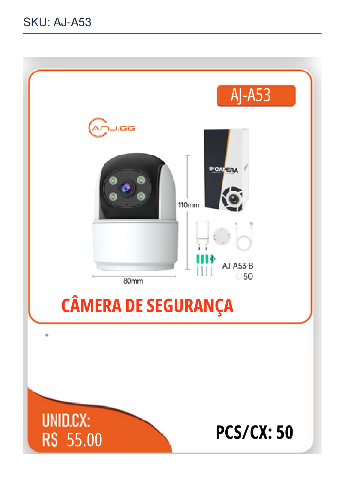 CÂMERA DE SEGURANÇA