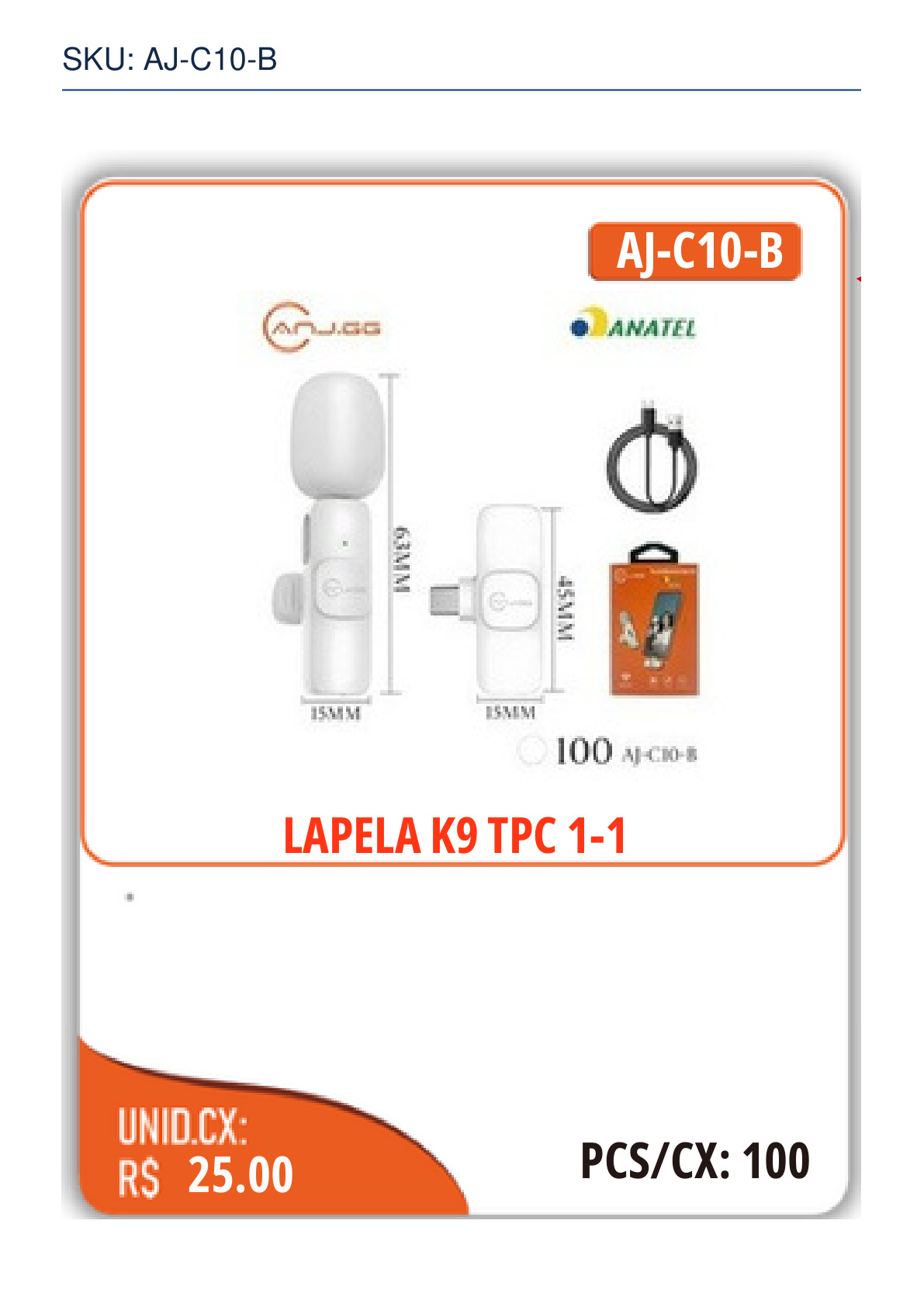 LAPELA K9 TPC 1-1