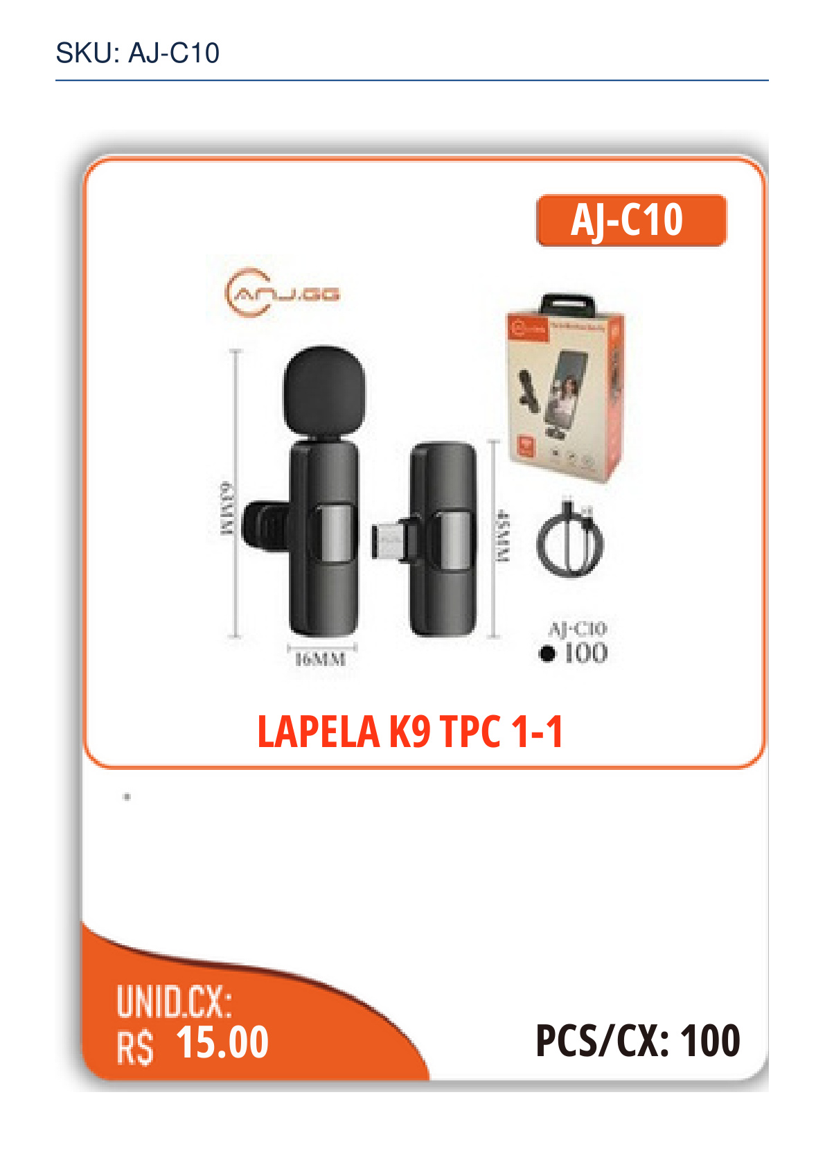 LAPELA K9 TPC 1-1