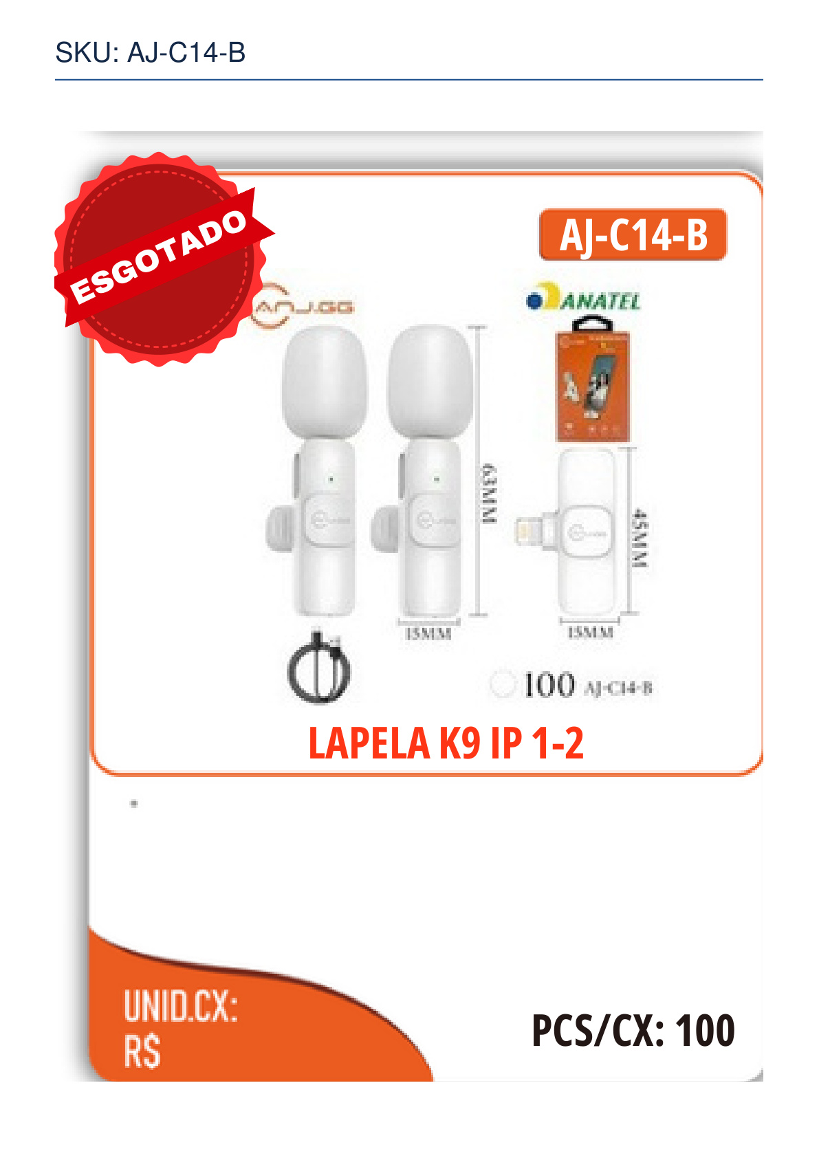 LAPELA K9 IP 1-2