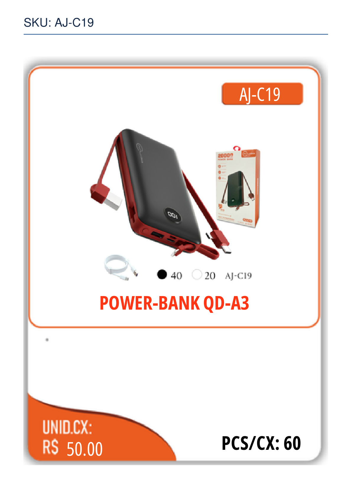 POWER-BANK QD-A3