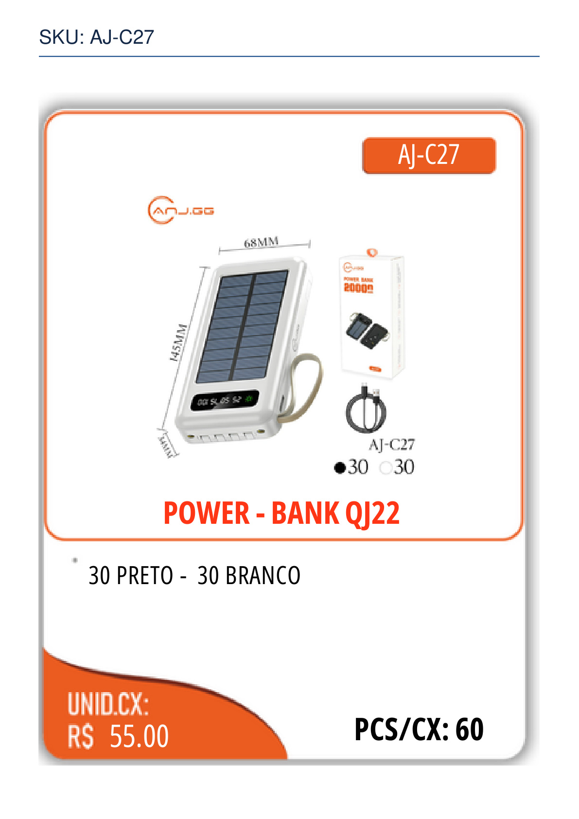 POWER - BANK QJ22