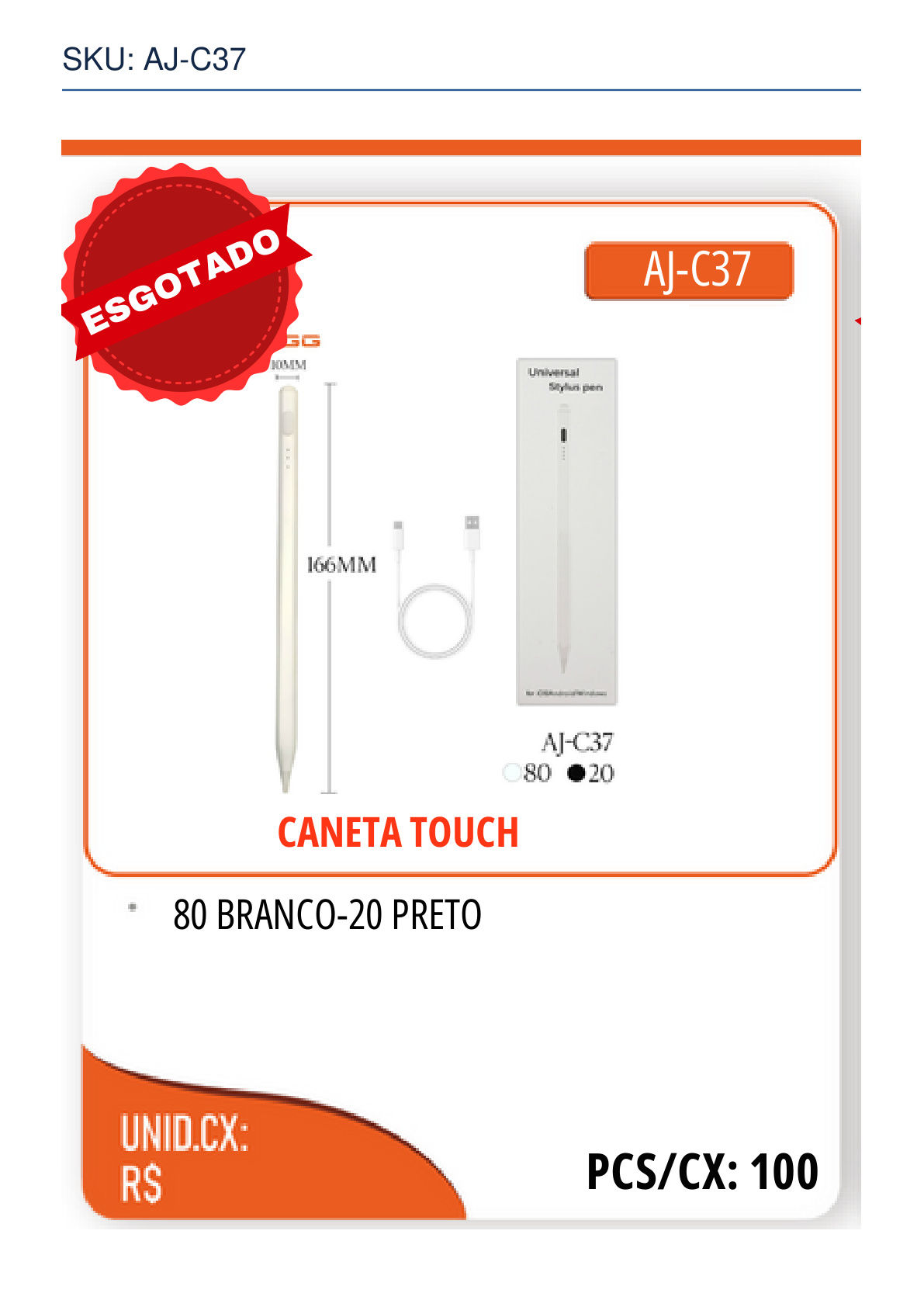 CANETA TOUCH