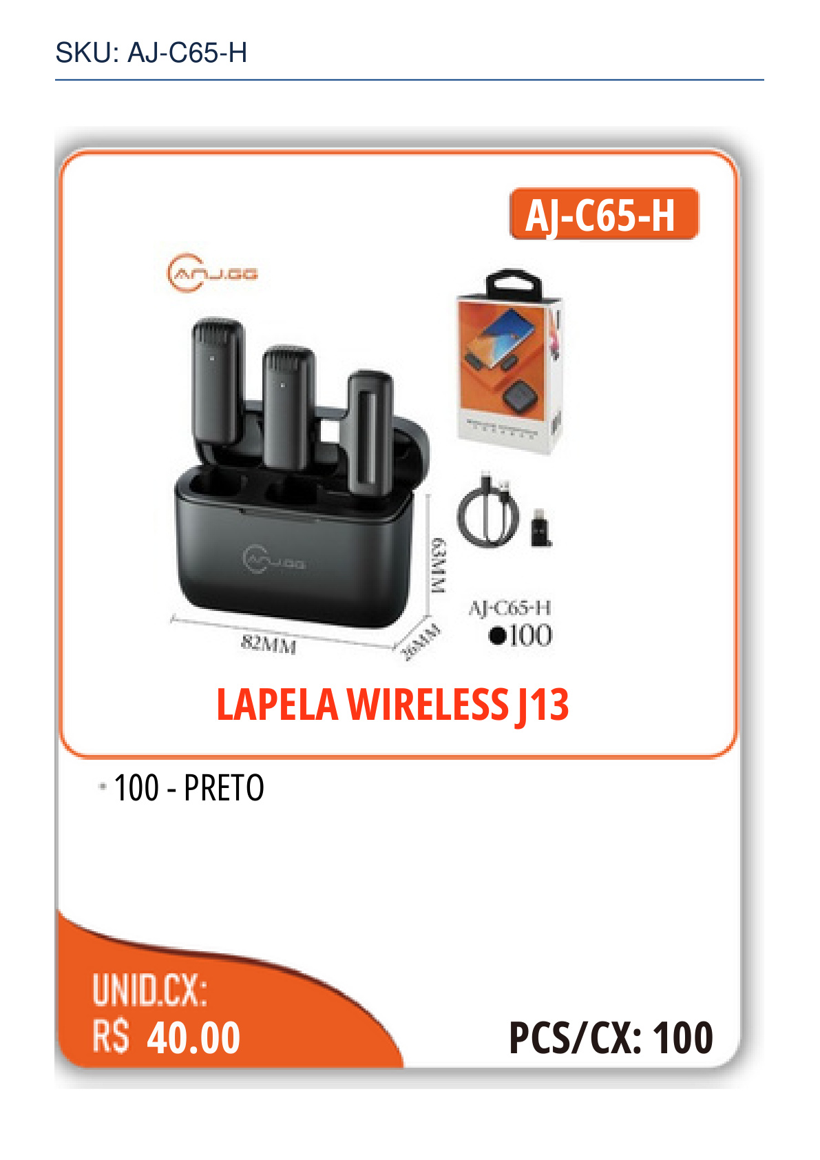 LAPELA WIRELESS J13