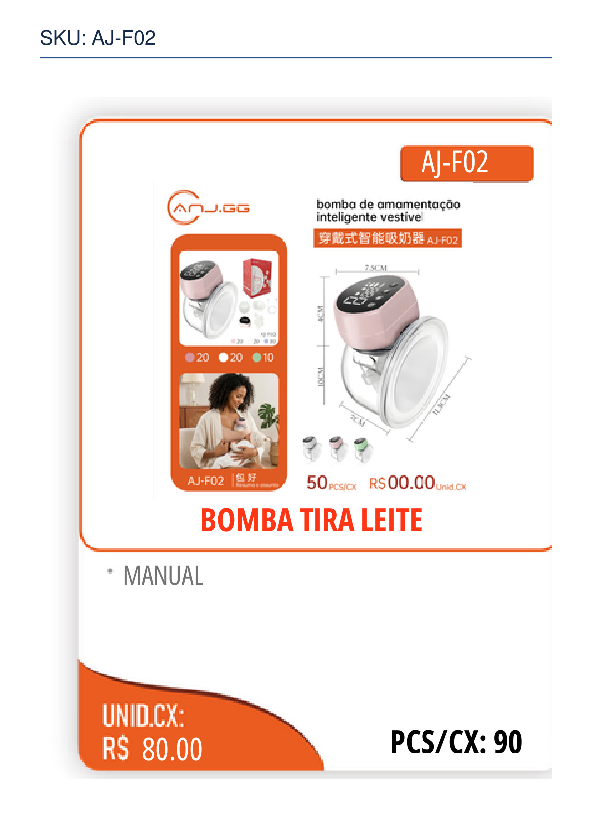 BOMBA TIRA LEITE