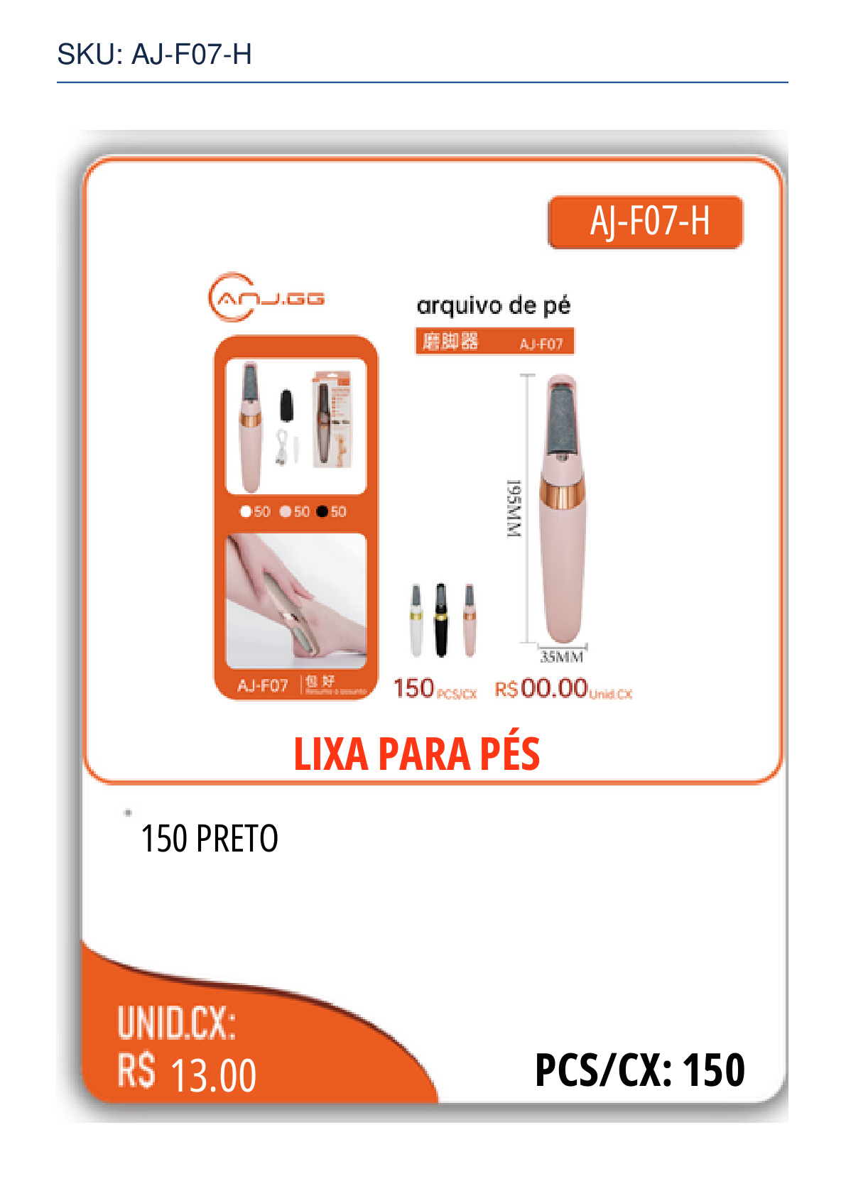 LIXA LIXA PARA PARA PÉS PÉS