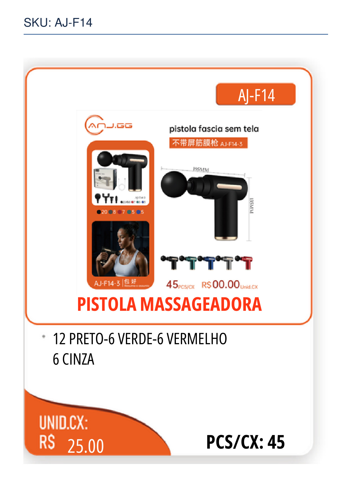 PISTOLA MASSAGEADORA