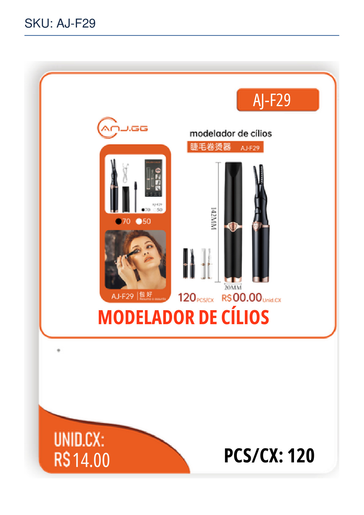MODELADOR DE CÍLIOS