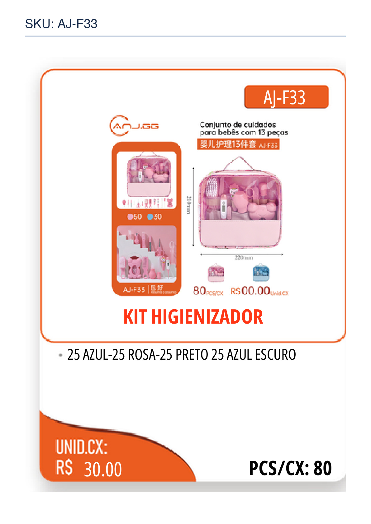 KIT HIGIENIZADOR