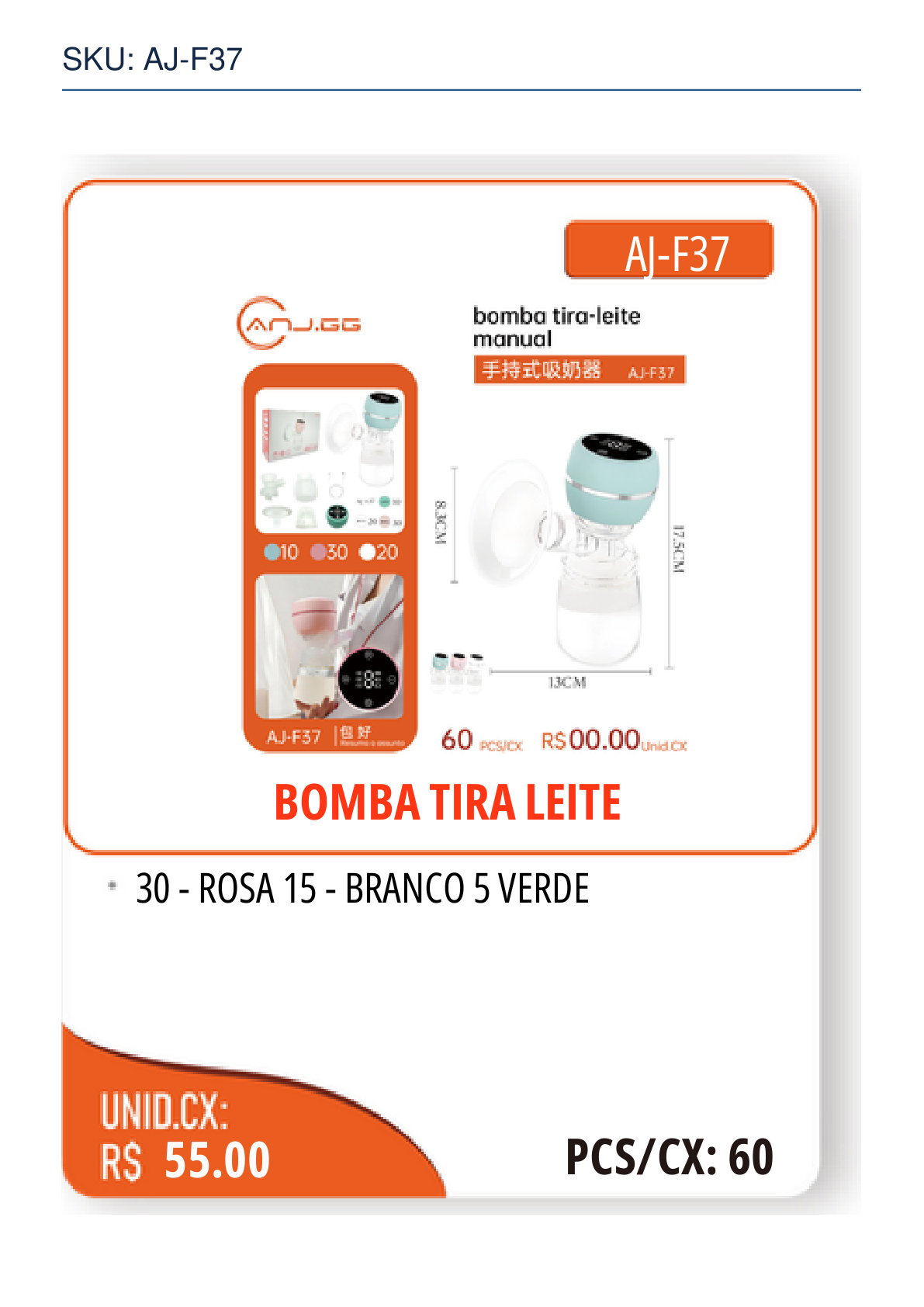 BOMBA TIRA LEITE