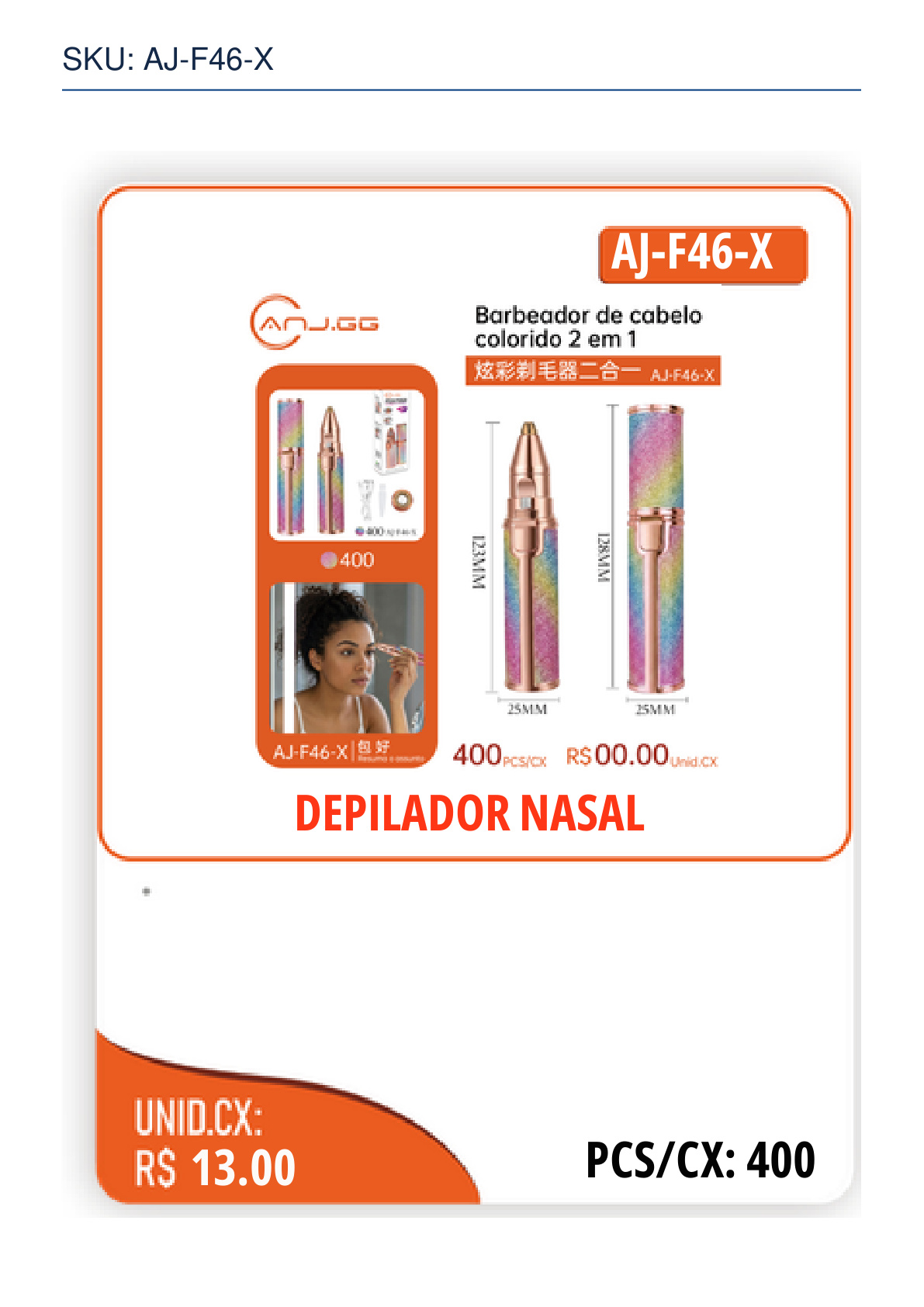 DEPILADOR NASAL