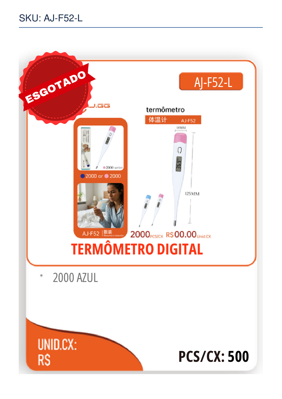TERMÔMETRO DIGITAL