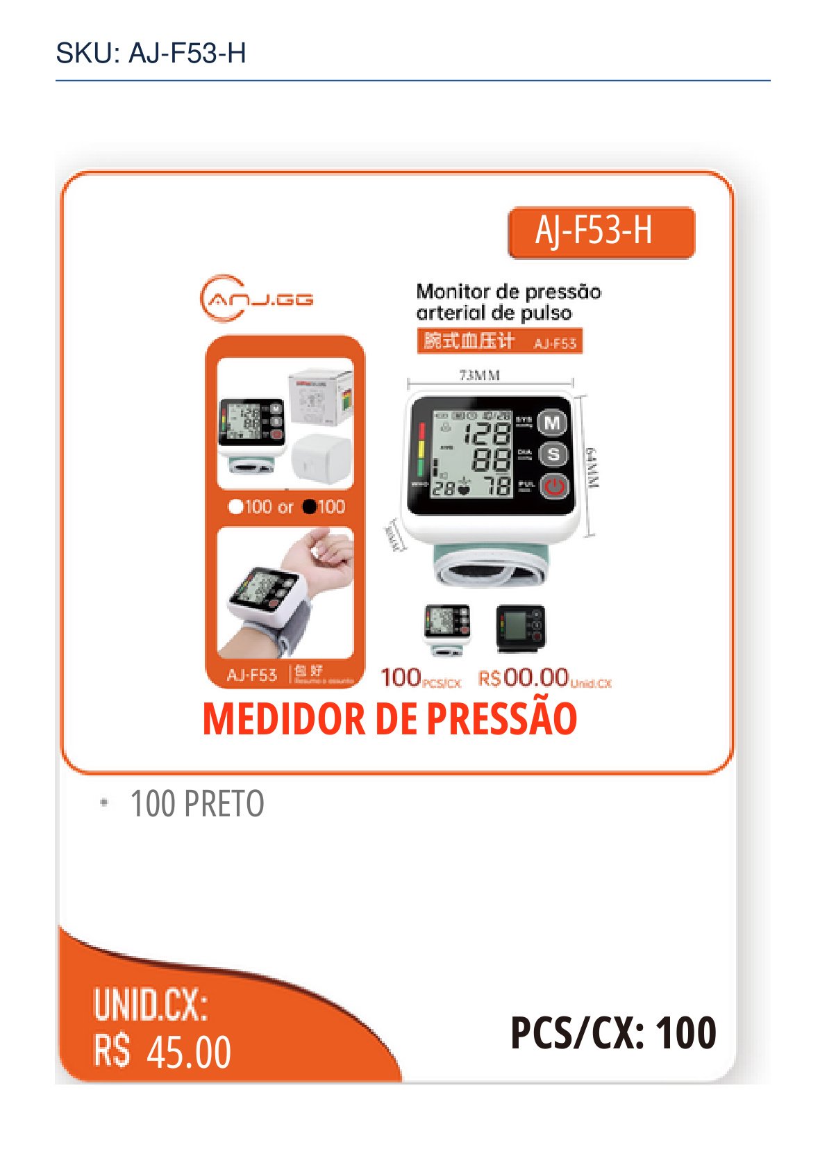 MEDIDOR DE PRESSÃO