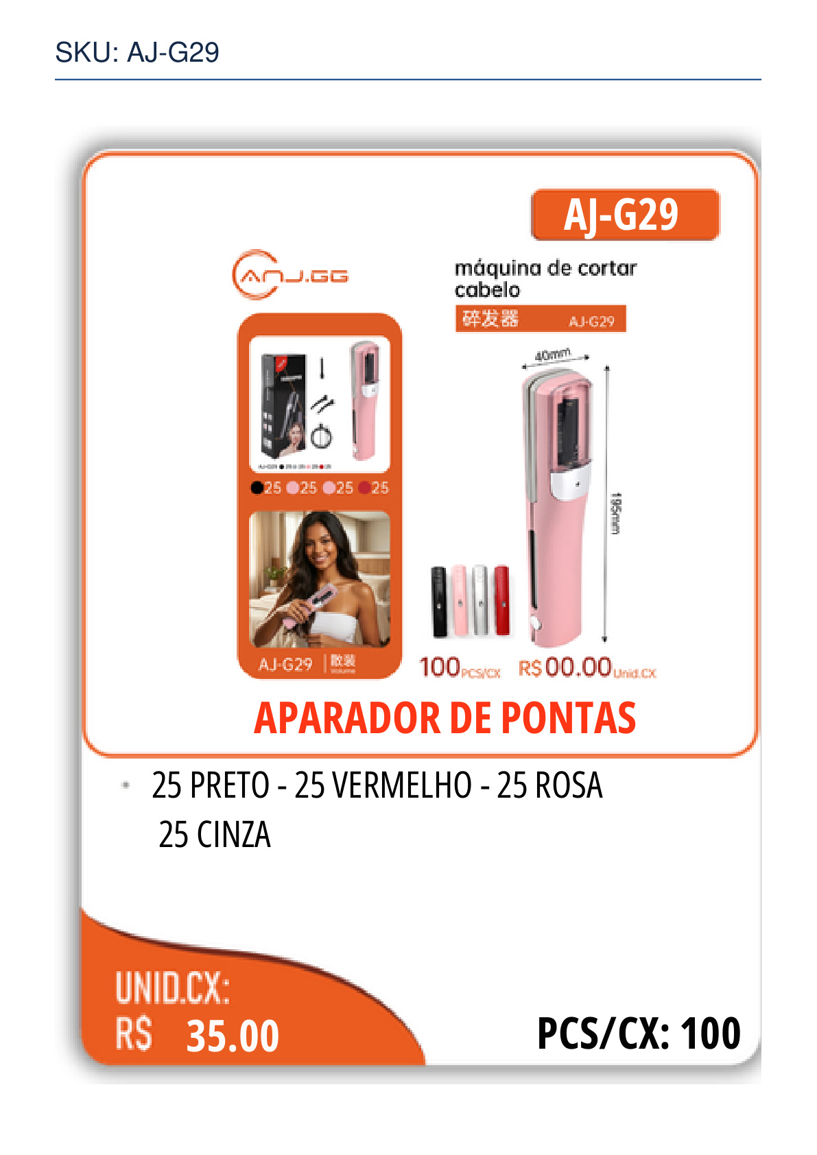 APARADOR DE PONTAS