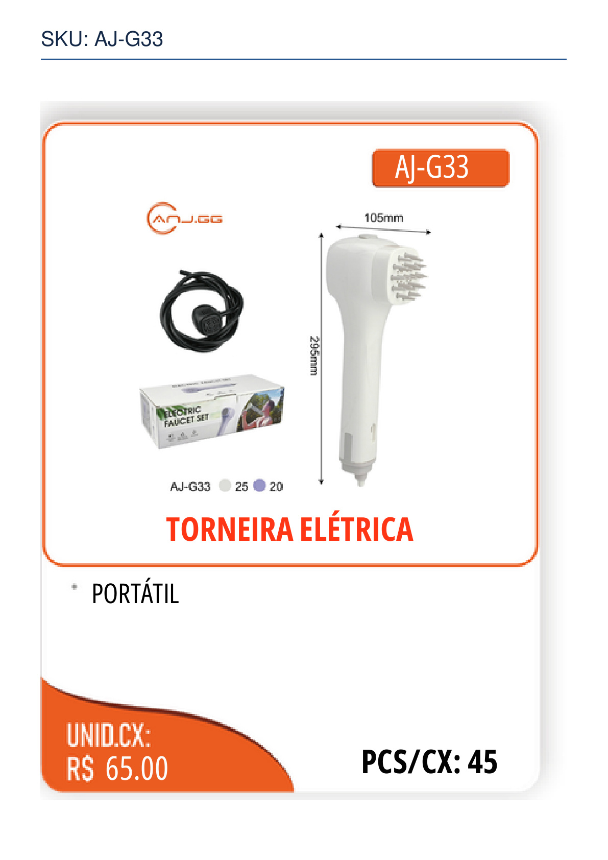 TORNEIRA ELÉTRICA