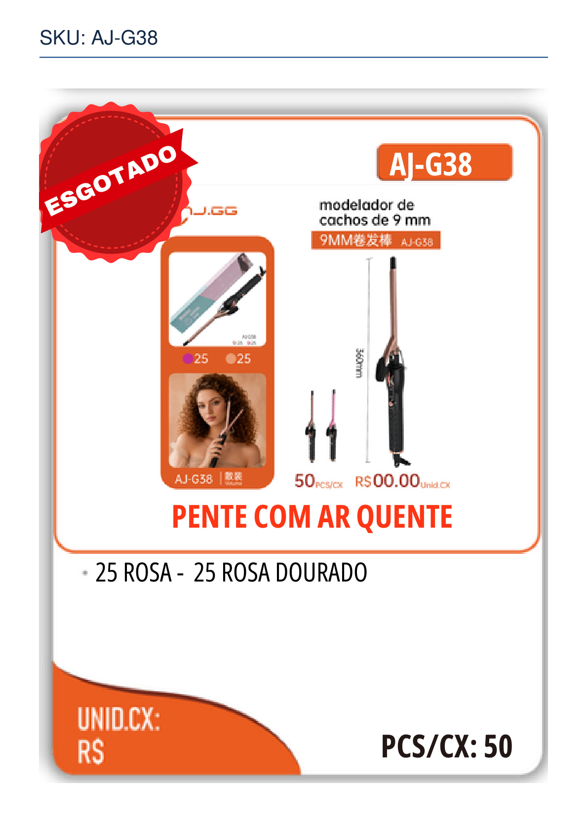 PENTE COM AR QUENTE