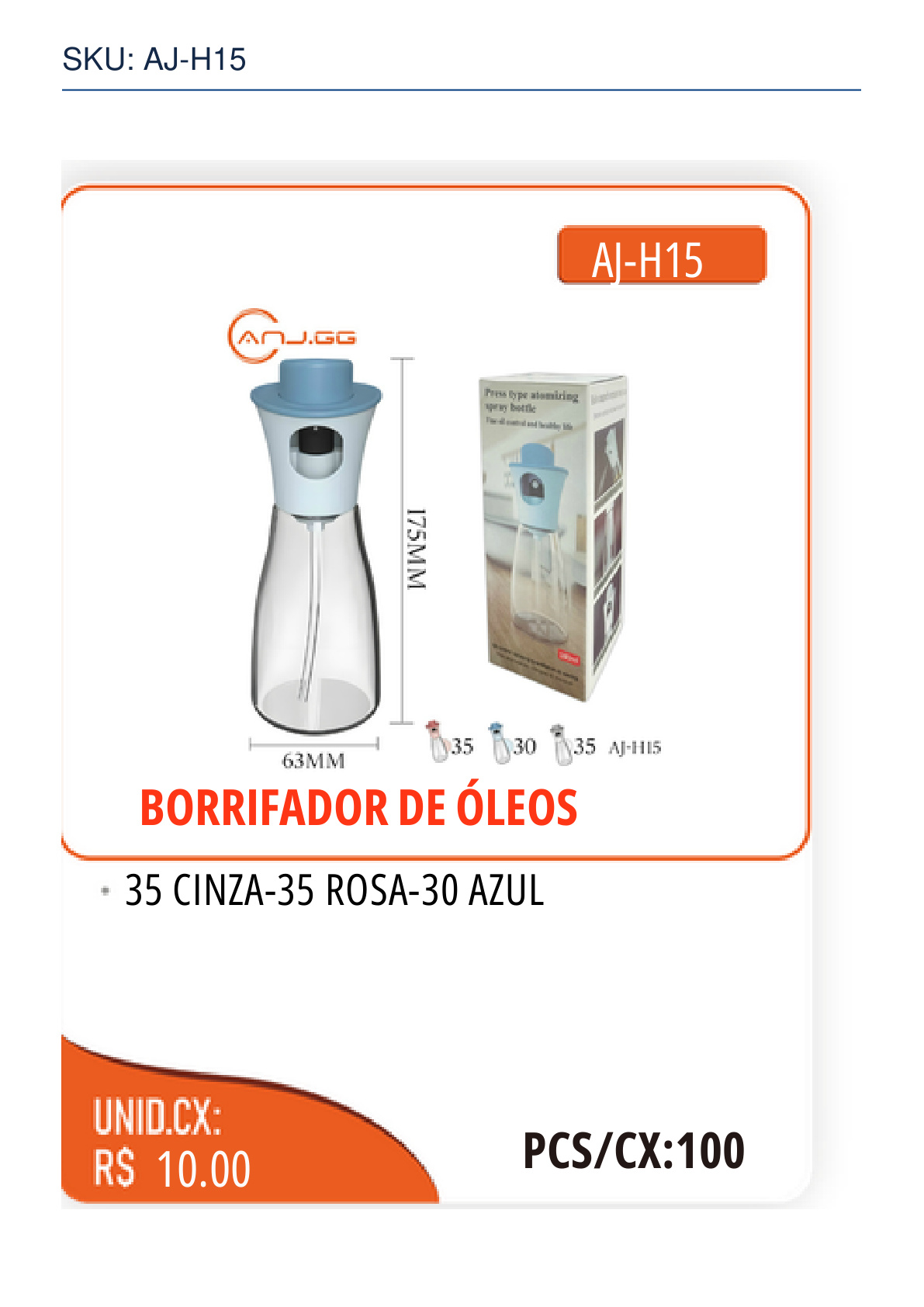 BORRIFADOR DE ÓLEOS