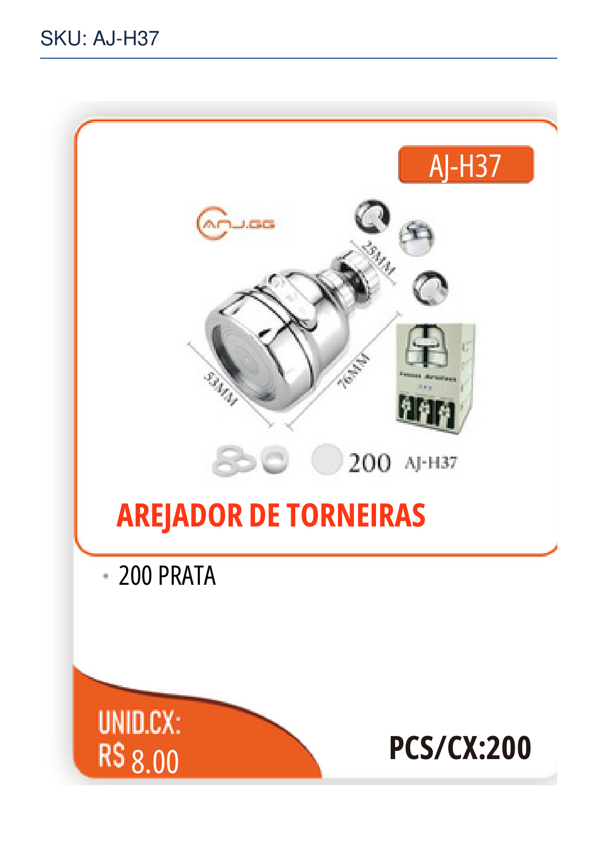 AREJADOR DE TORNEIRAS