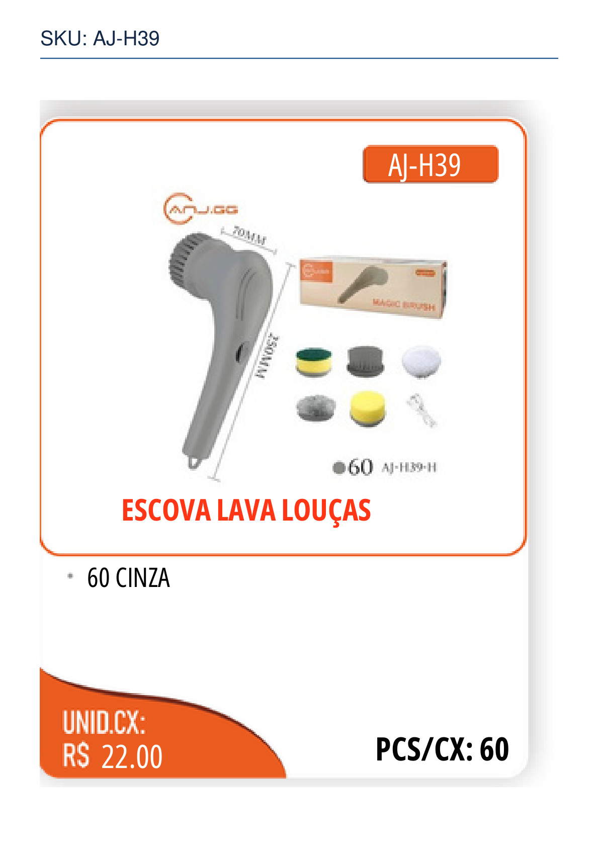 ESCOVA LAVA LOUÇAS