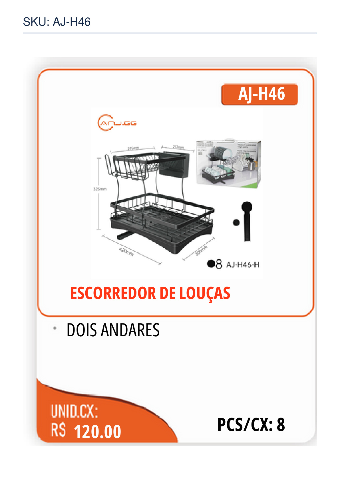 ESCORREDOR DE LOUÇAS