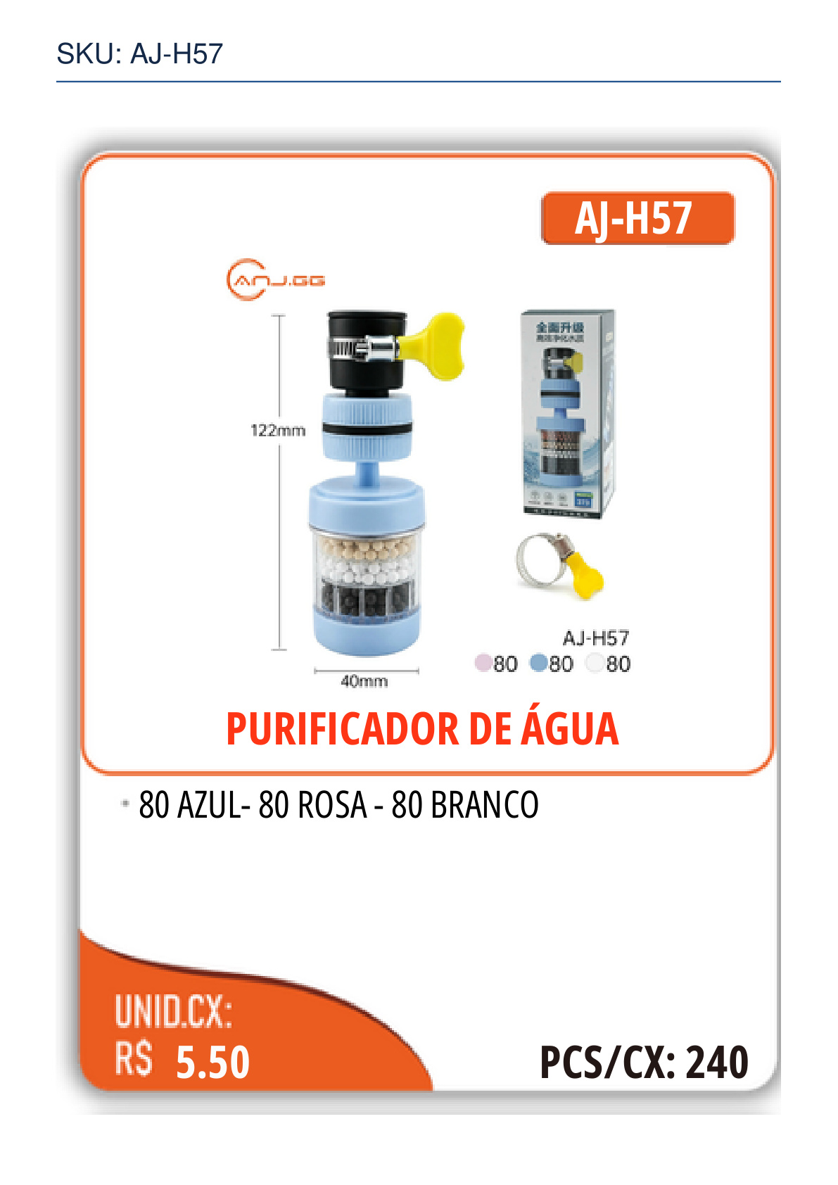 PURIFICADOR DE ÁGUA