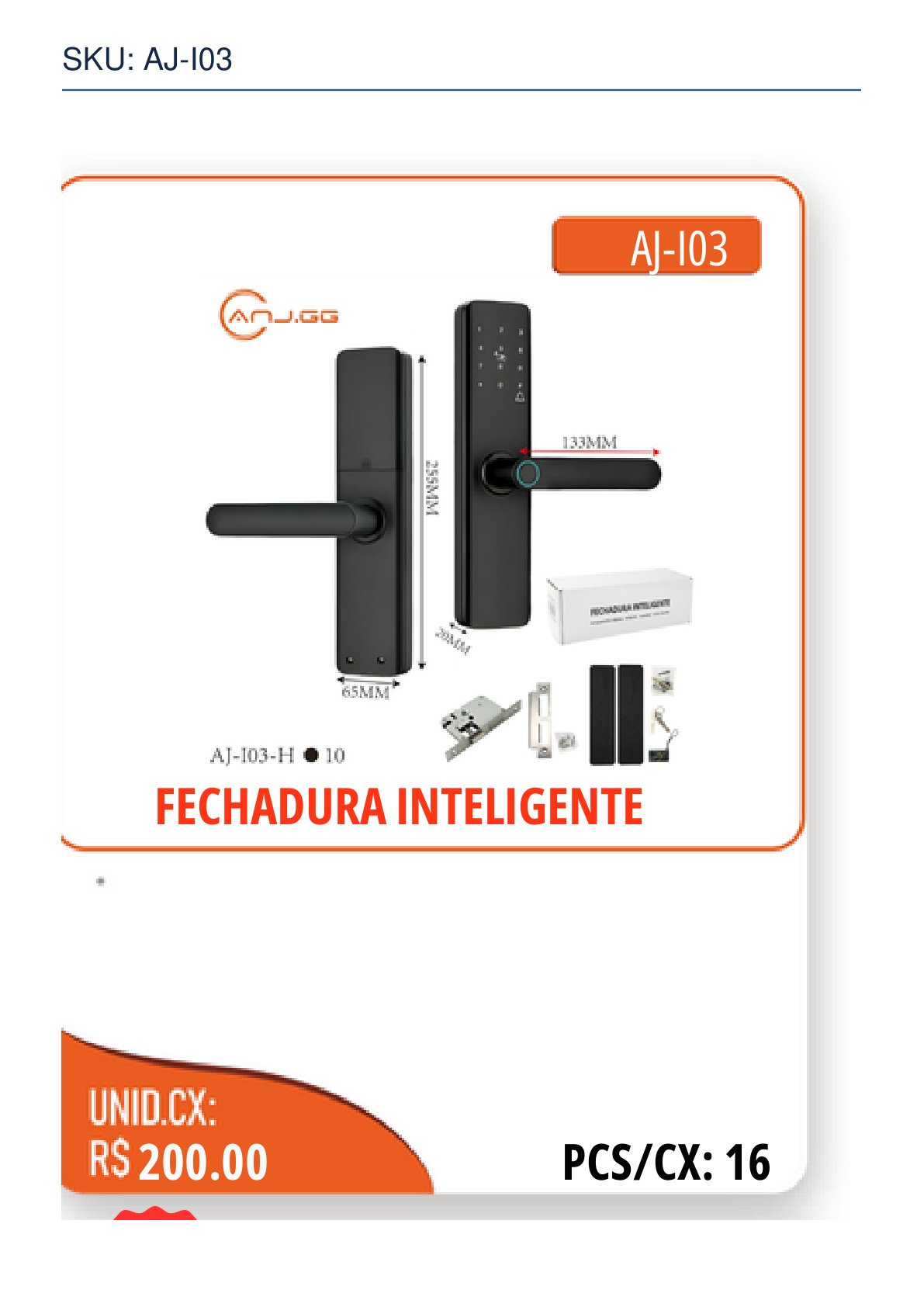 FECHADURA INTELIGENTE