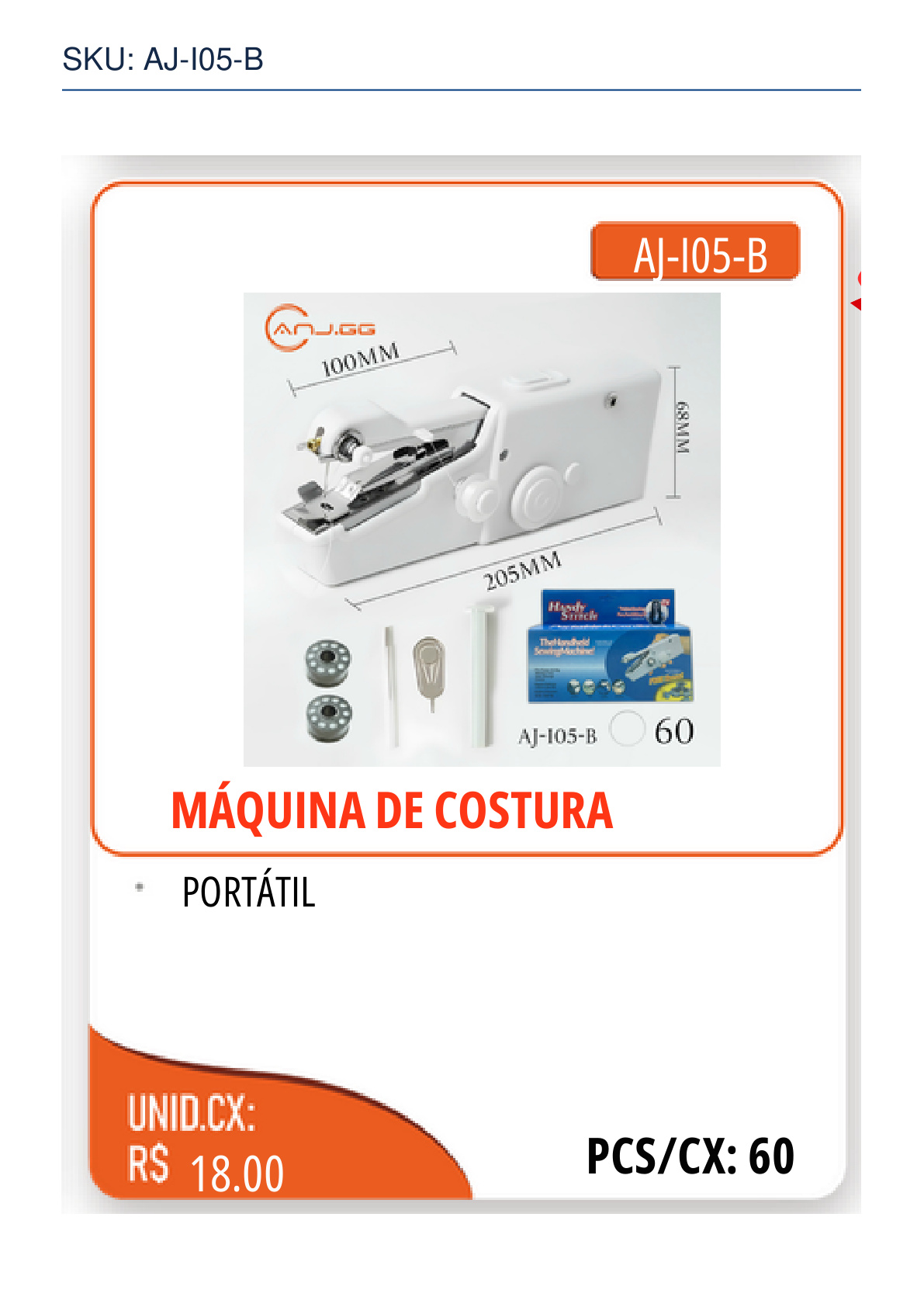 MÁQUINA DE COSTURA