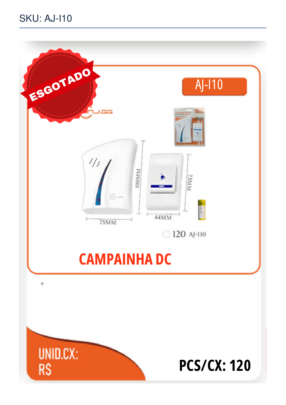 CAMPAINHA DC