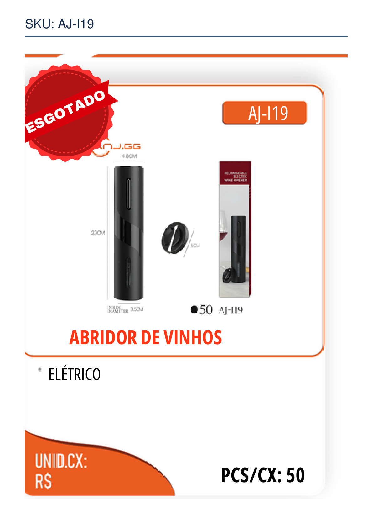 ABRIDOR DE VINHOS
