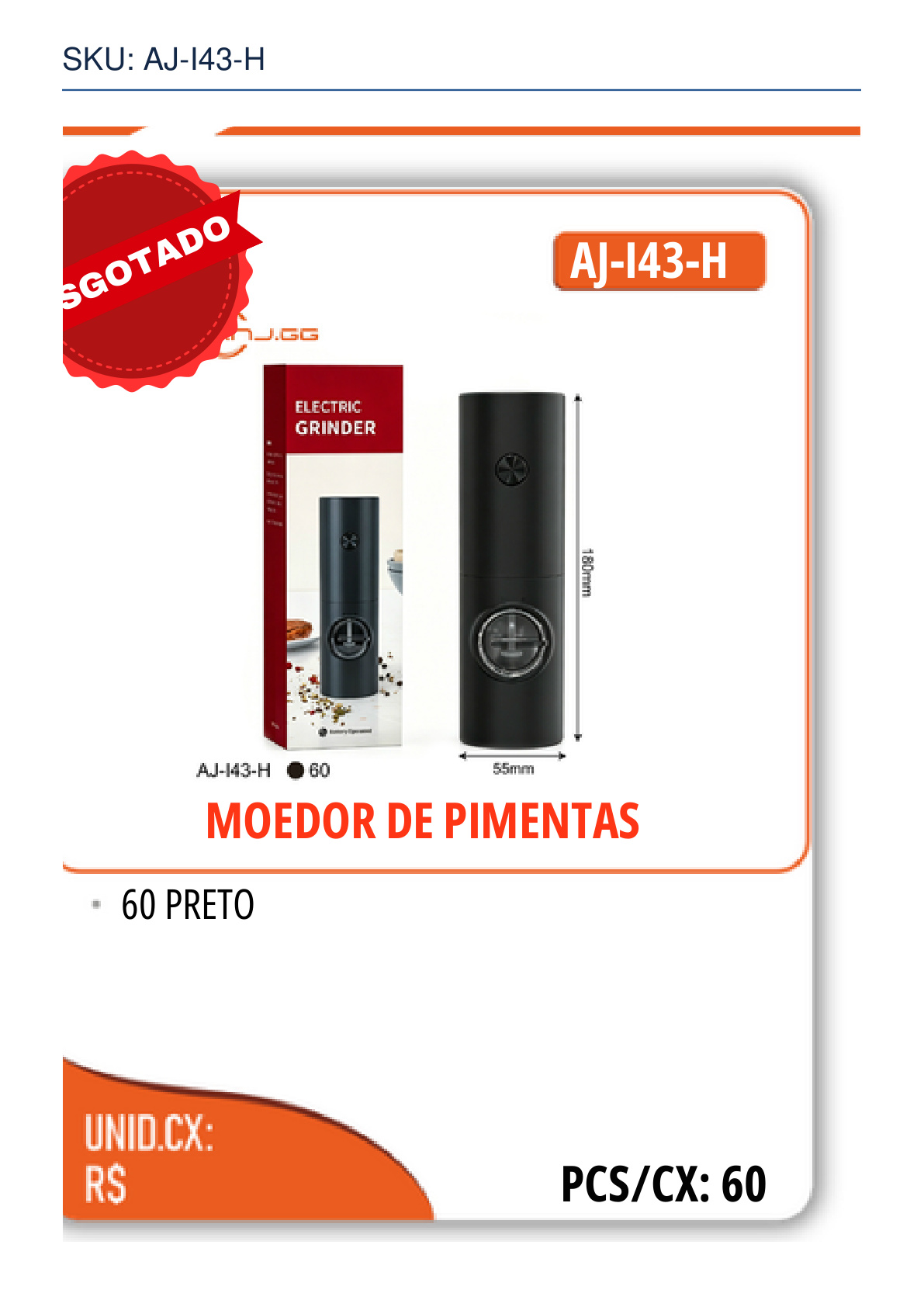 MOEDOR DE PIMENTAS