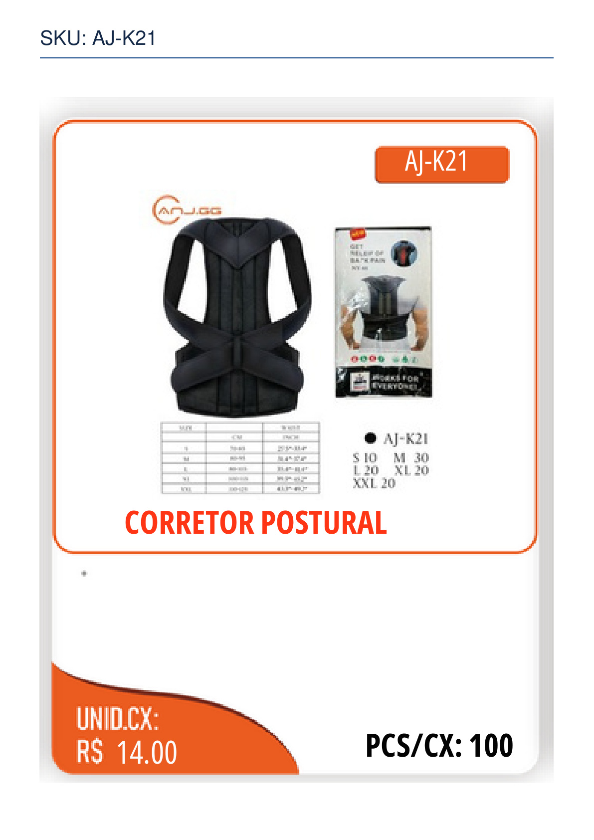 CORRETOR POSTURAL