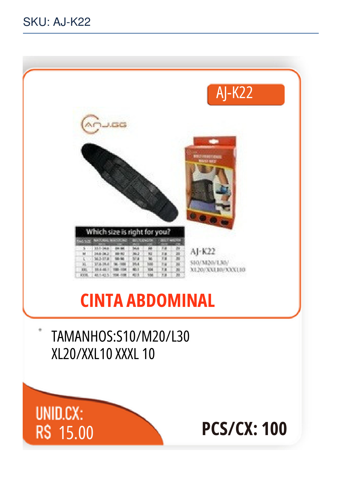 CINTA ABDOMINAL