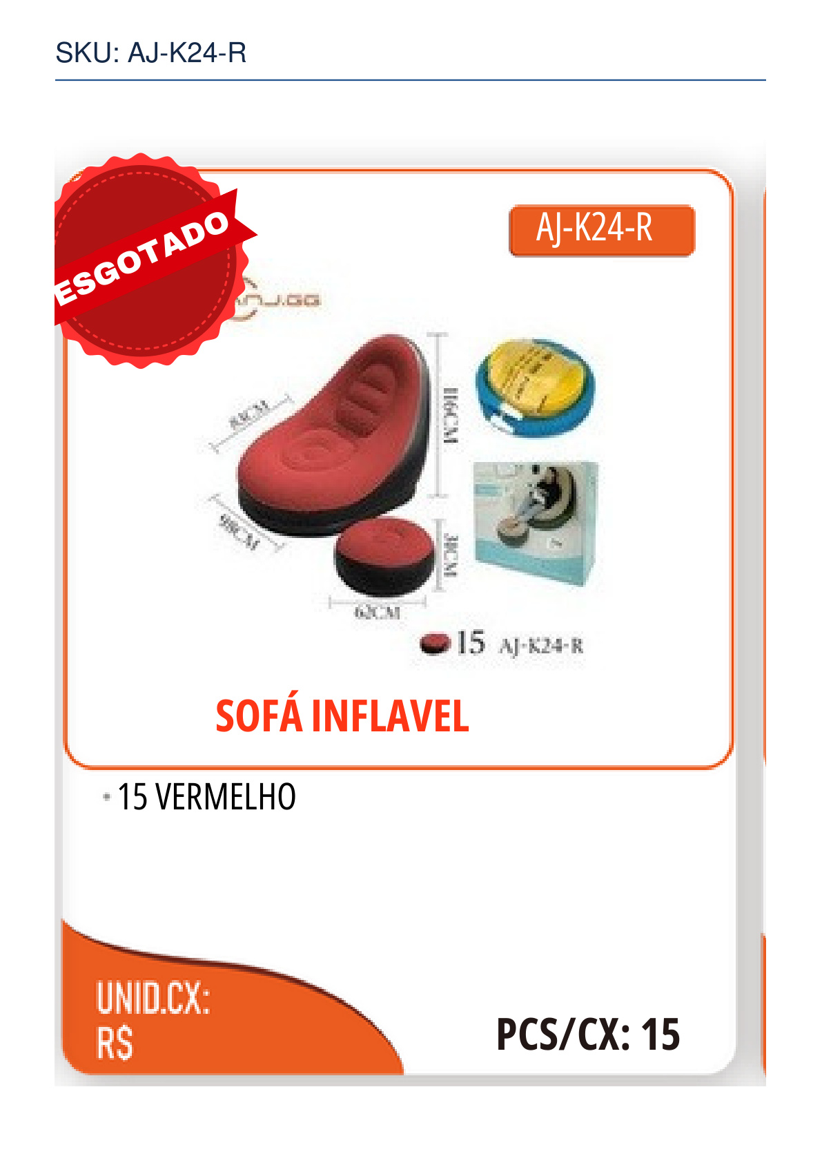 SOFÁ INFLAVEL