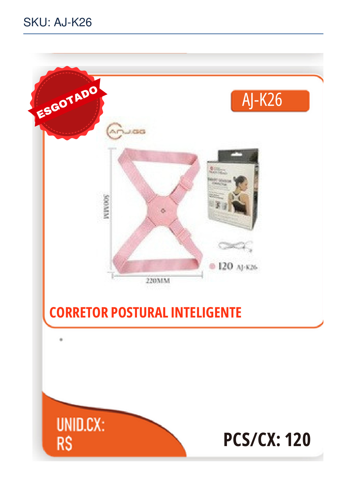 CORRETOR POSTURAL INTELIGENTE