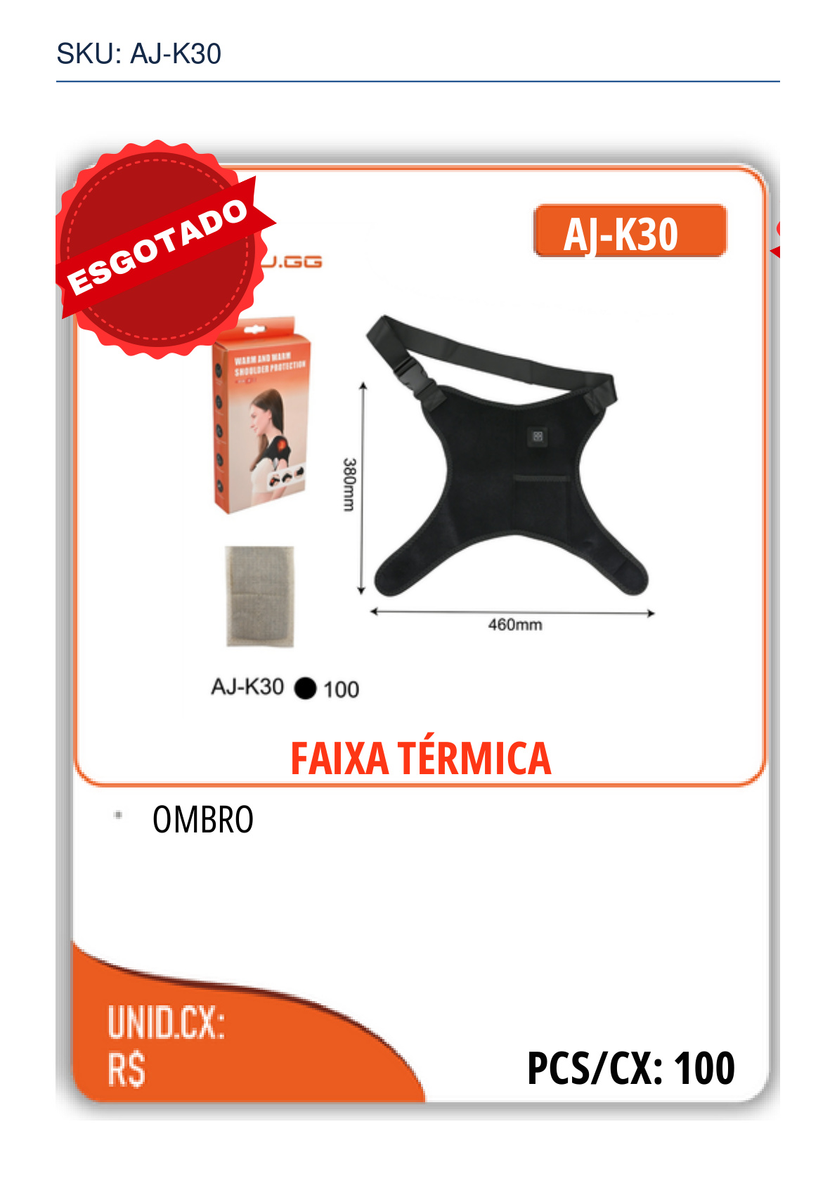 FAIXA TÉRMICA