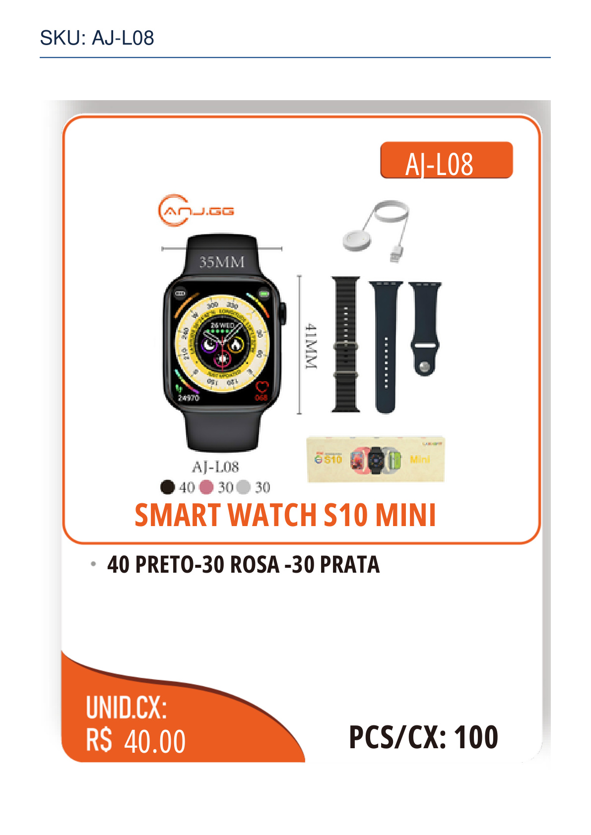 SMART WATCH S10 MINI