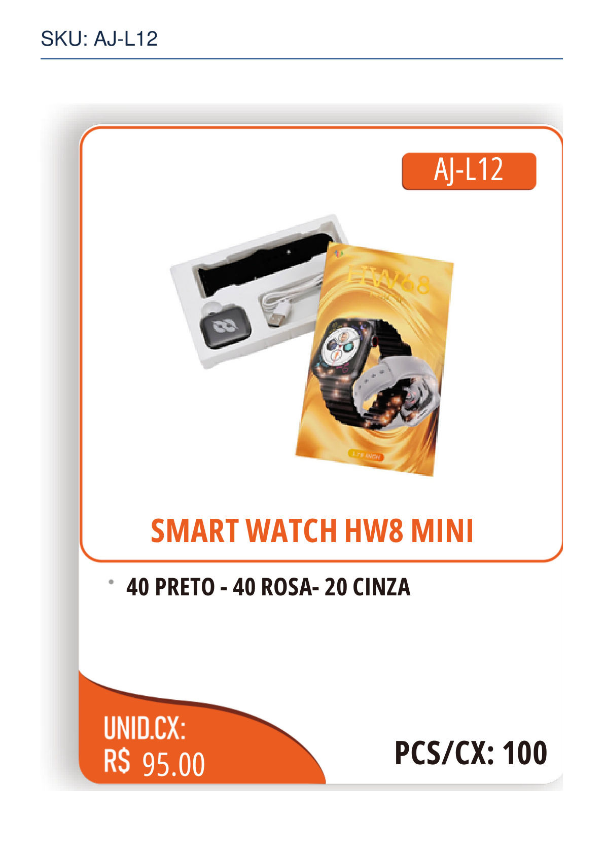 SMART WATCH HW8 MINI