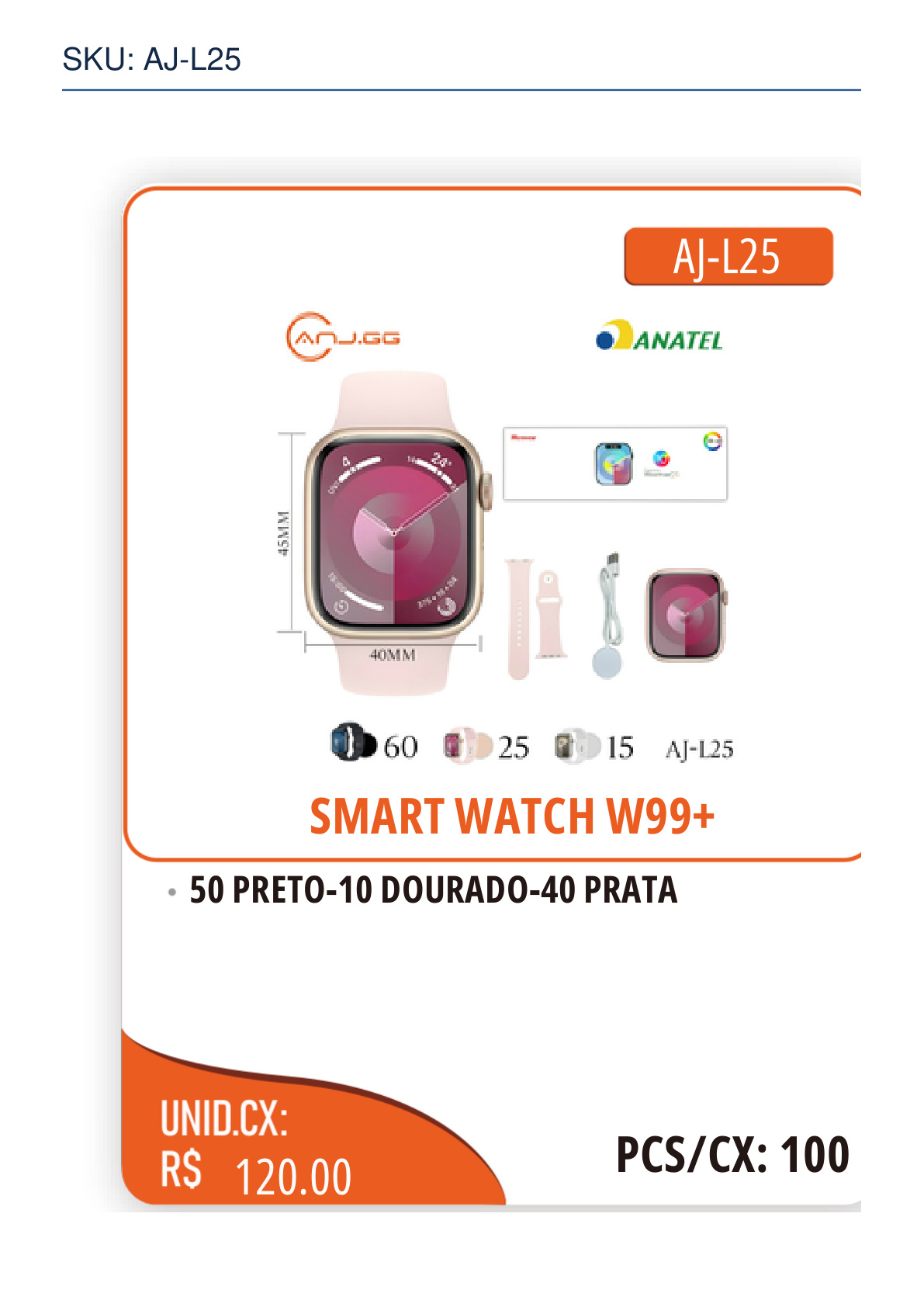 SMART WATCH W99+