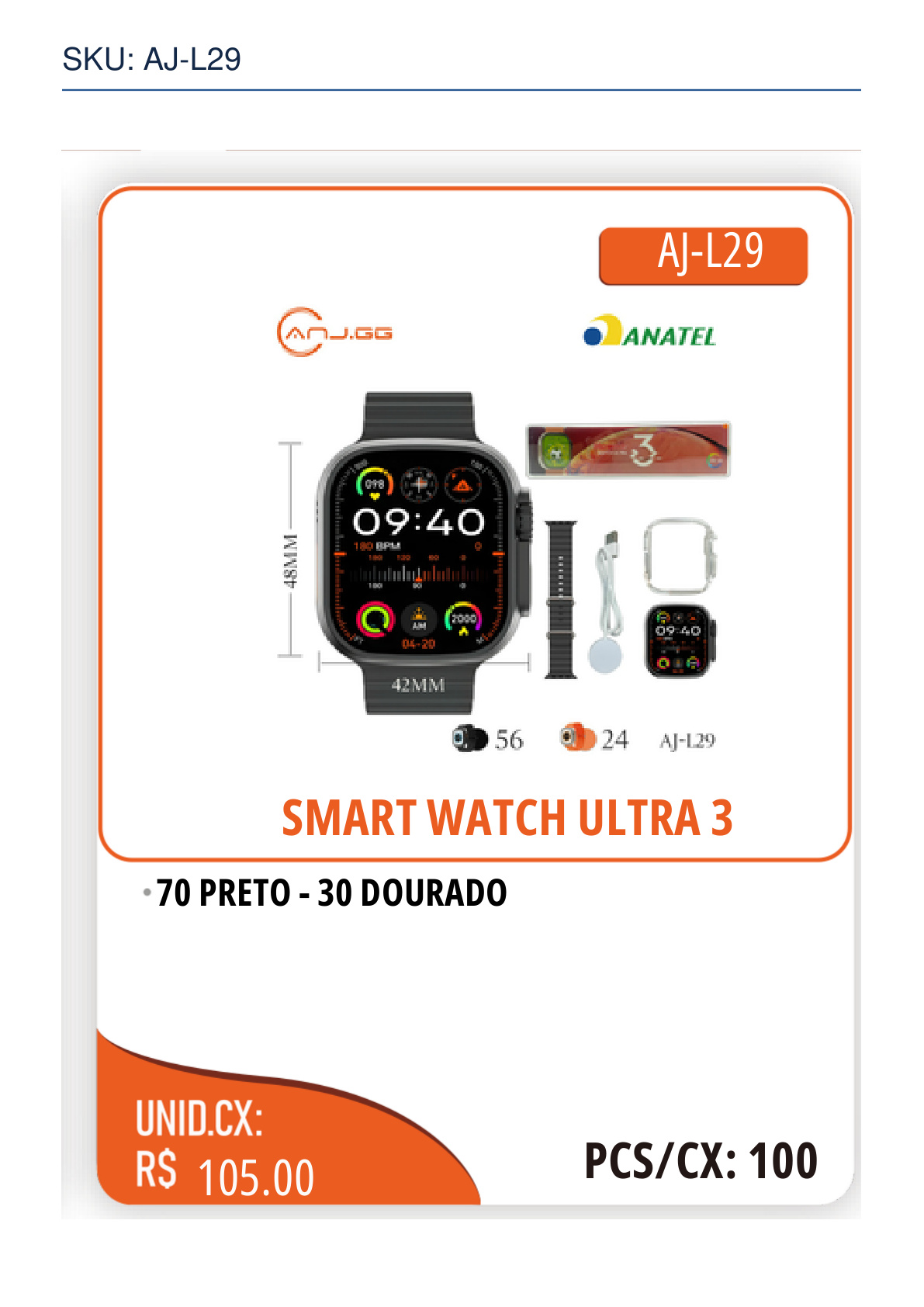 SMART WATCH ULTRA 3