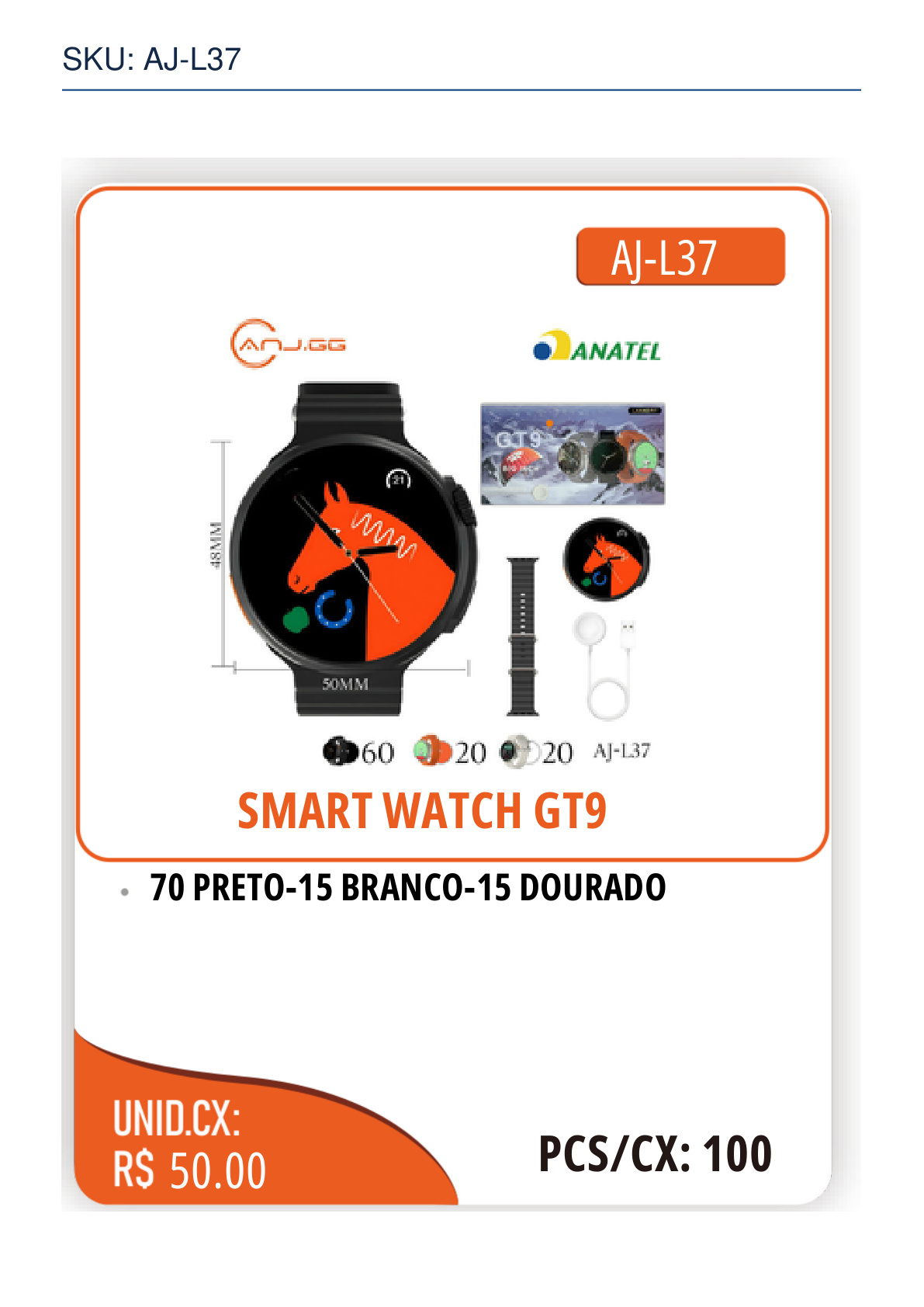 SMART WATCH GT9