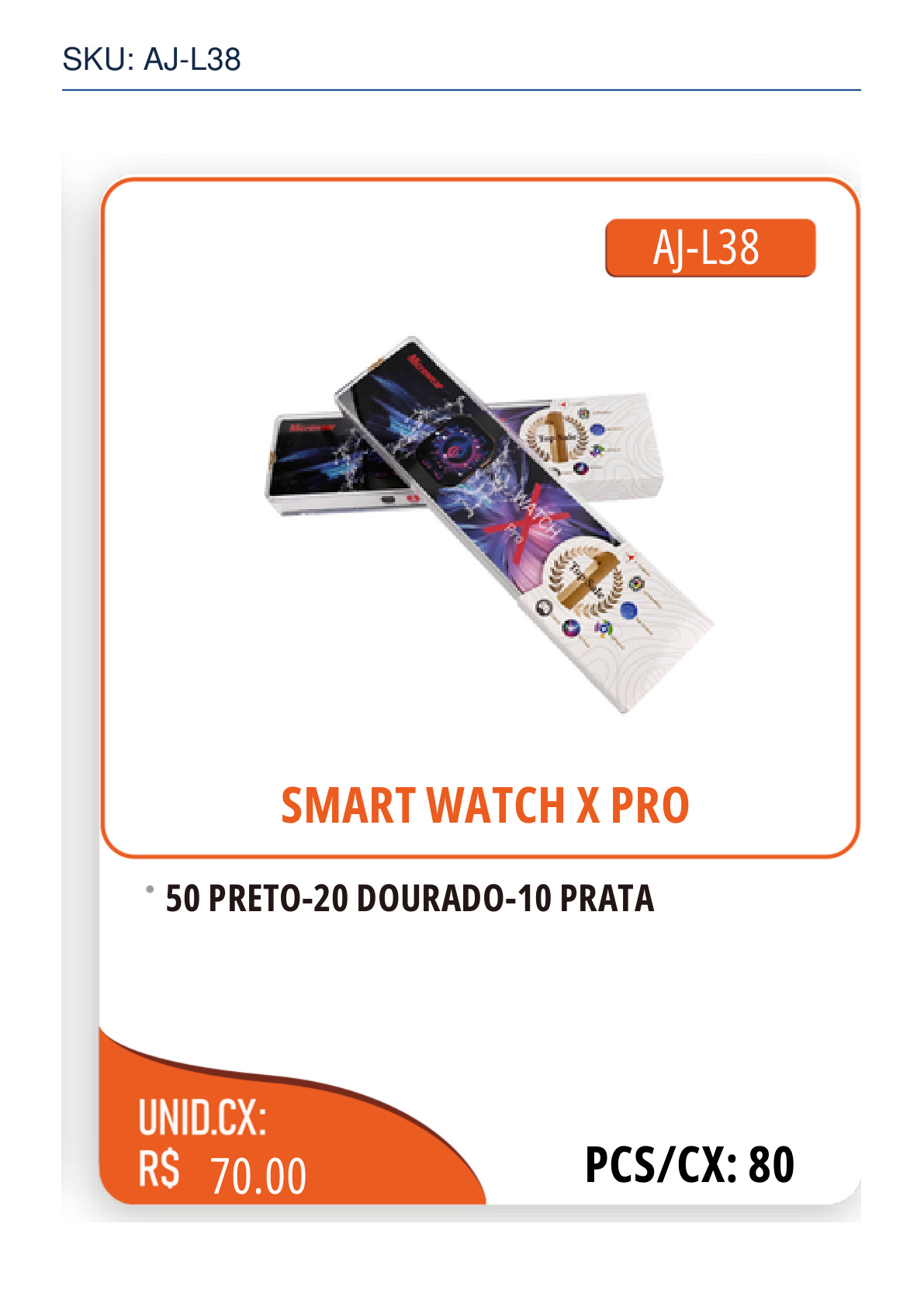SMART WATCH X PRO