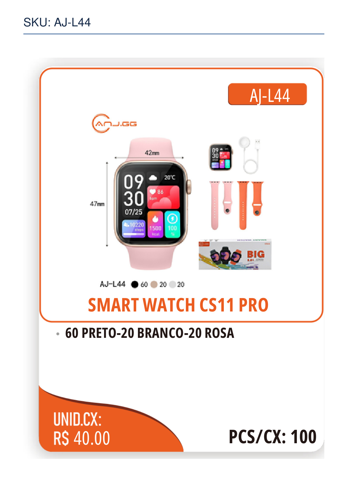 SMART WATCH CS11 PRO
