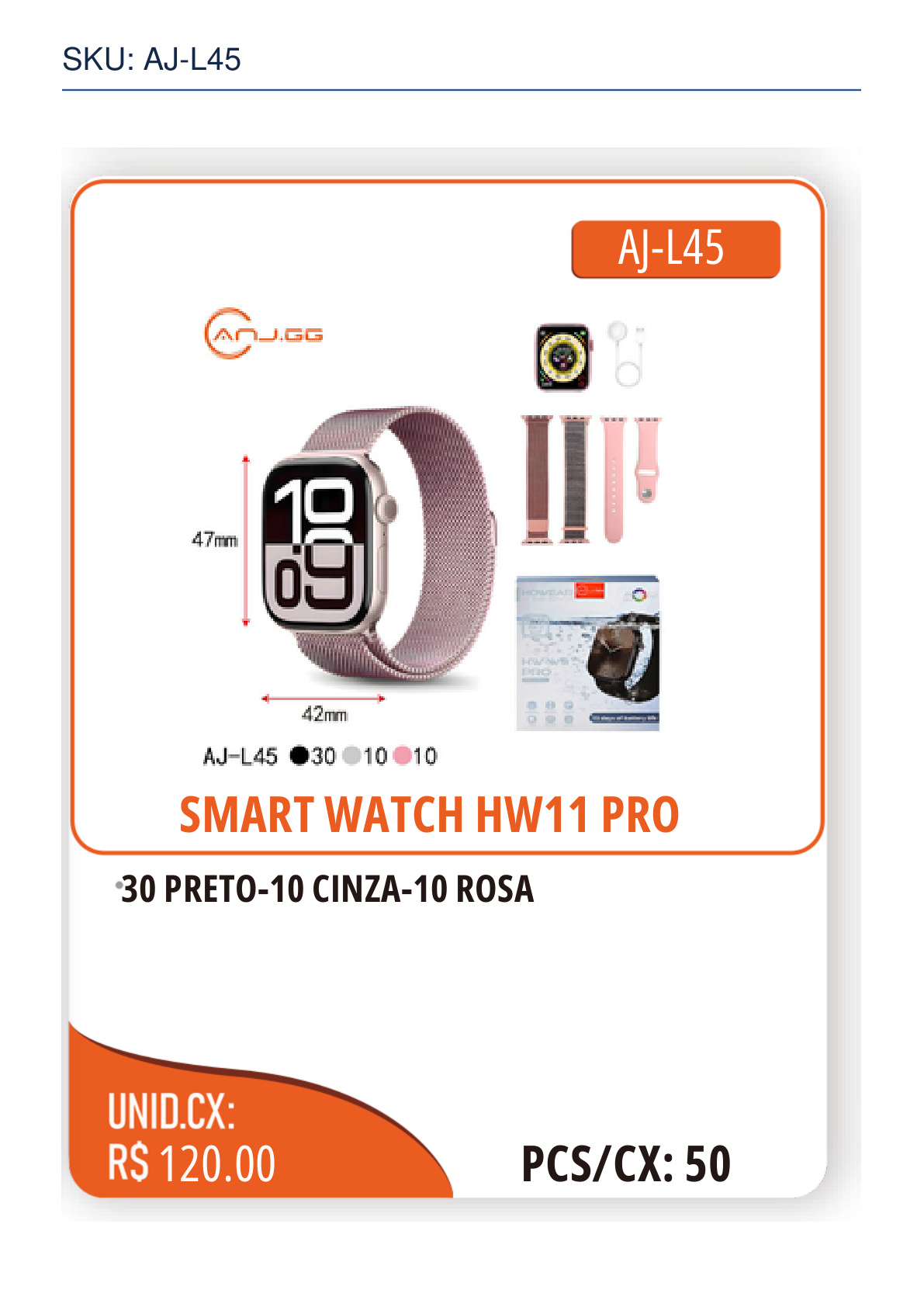 SMART WATCH HW11 PRO